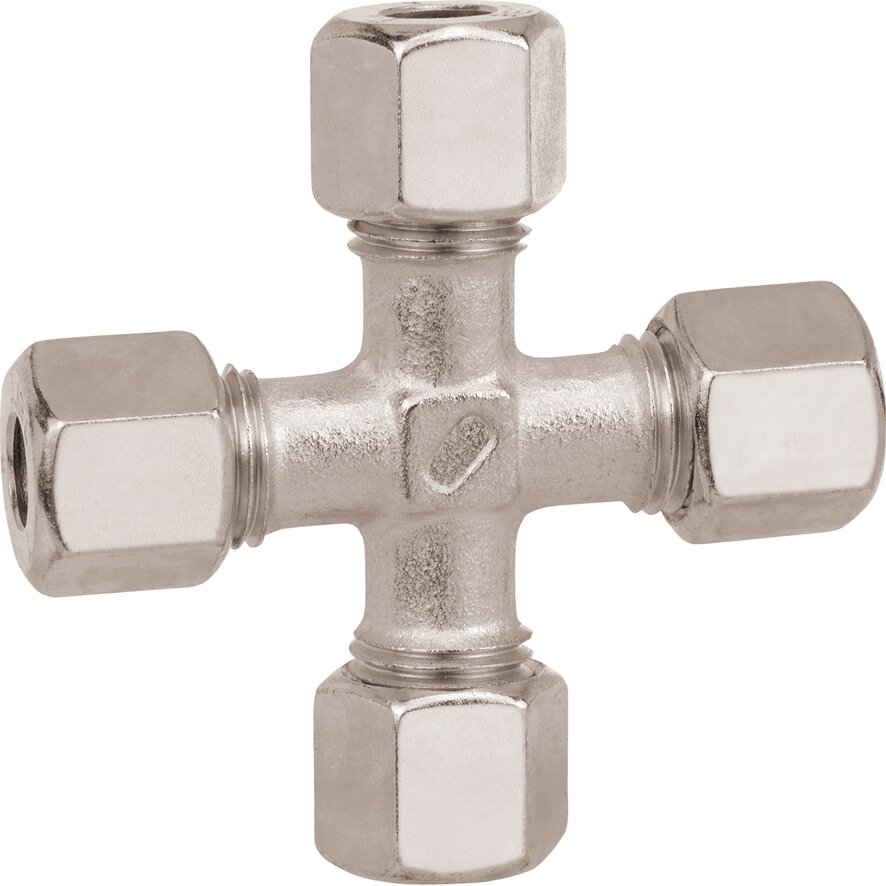 GOK Fitting krzyżowy K, luźny, RVS 8