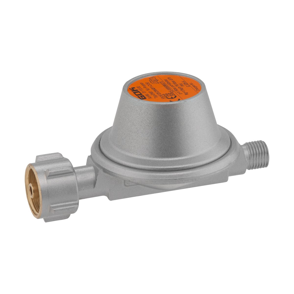 GOK Reduktor niskiego ciśnienia 1,5 kg/h, bez manometru, KLF x G 1/4 LH-KN