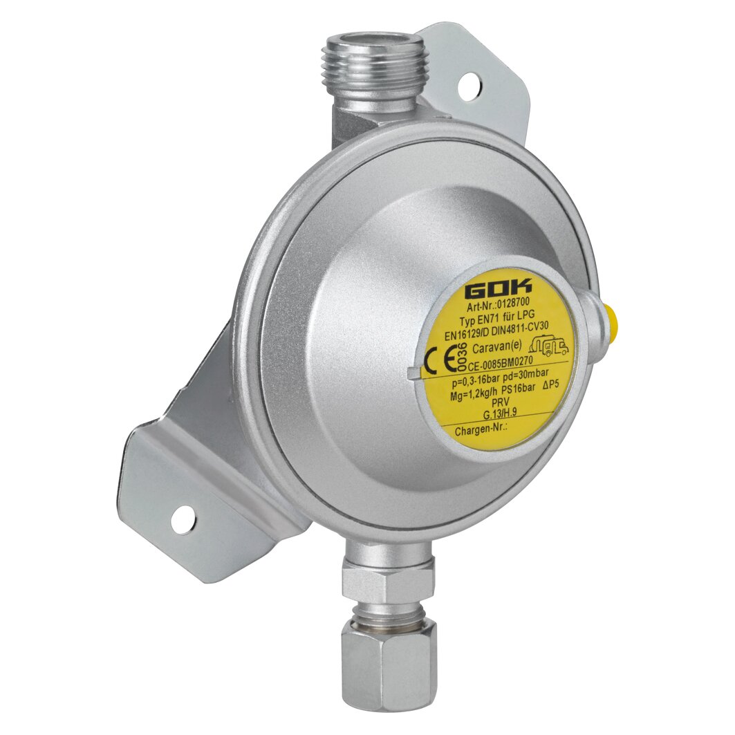 GOK Reduktor niskiego ciśnienia 1,2 kg/h, AG M20 x 1,5 x RVS 8