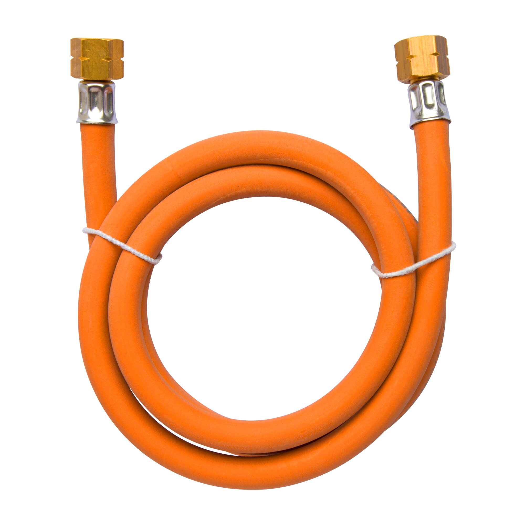 GOK Wąż średniociśnieniowy 16 bar, G 3/8 LH-ÜM x G 3/8 LH-ÜM, 1500 mm