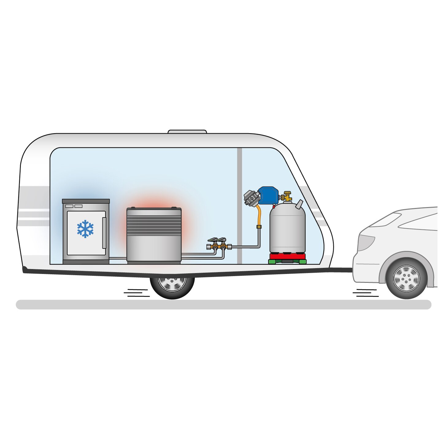 GOK System regulacji ciśnienia gazu bezpieczeństwa Caramatic SafeDrive (DE), 50 mbar