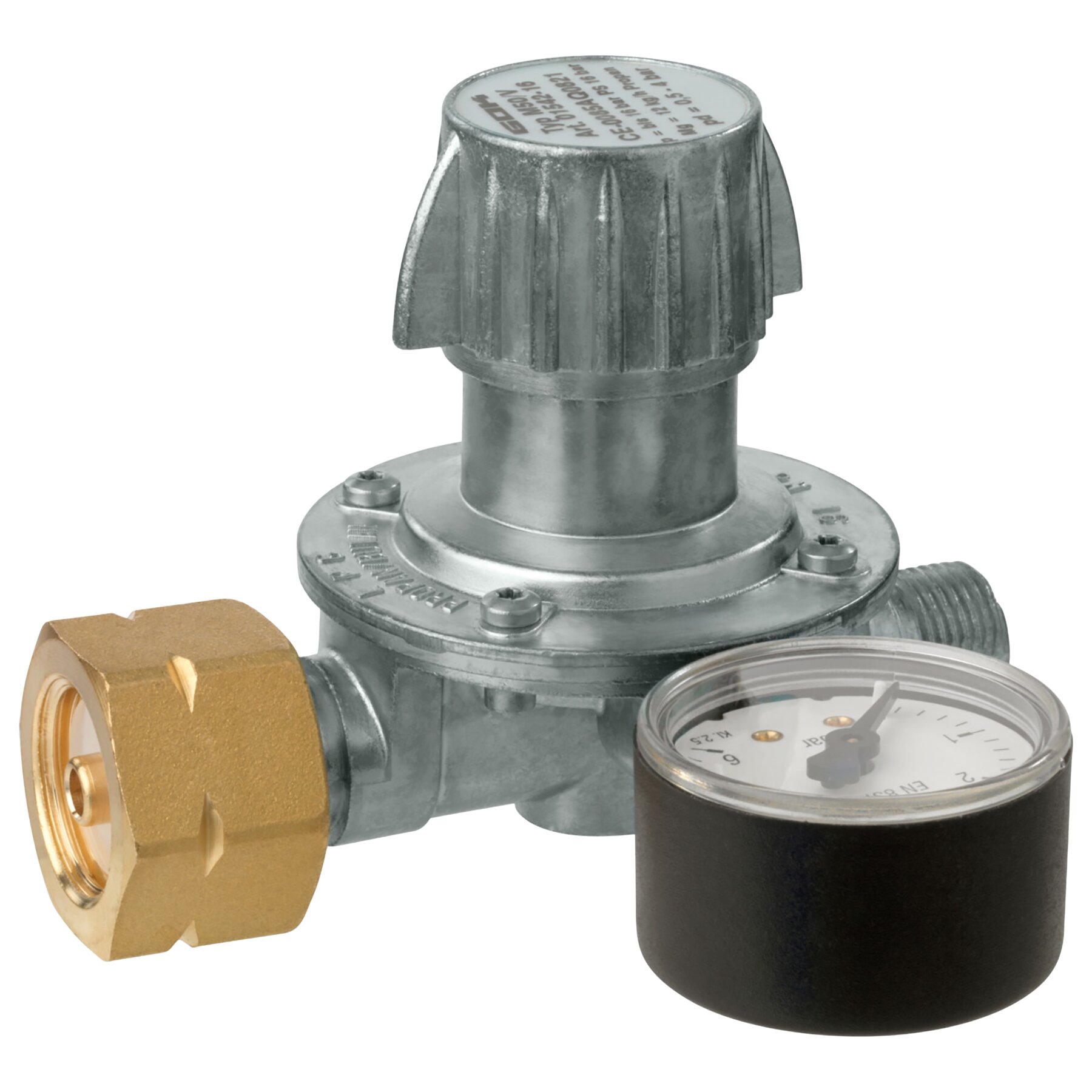 GOK Reduktor gazu M50-V, 12 kg/h, 0,5 – 4 bar Komb.A x G3/8LH-KN Man.