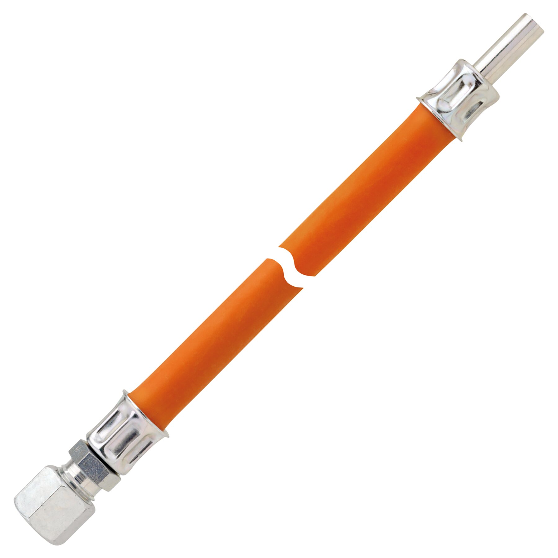 GOK Wąż gazowy pod wysokim ciśnieniem PS 10 bar RVS8 x RST8 x 400