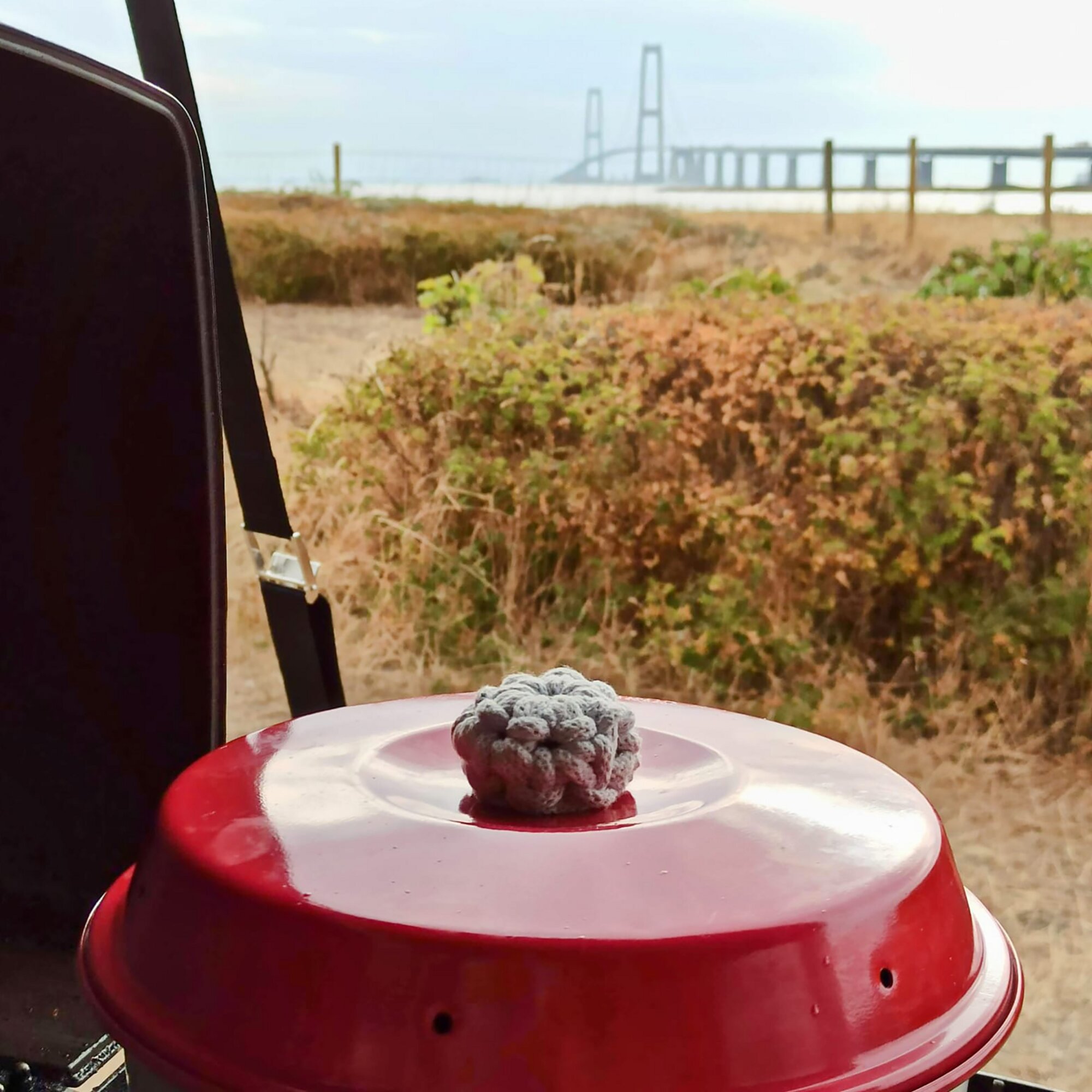 cara und wir Protective Cover for Omnia/RoadBaker Oven Handle, grey