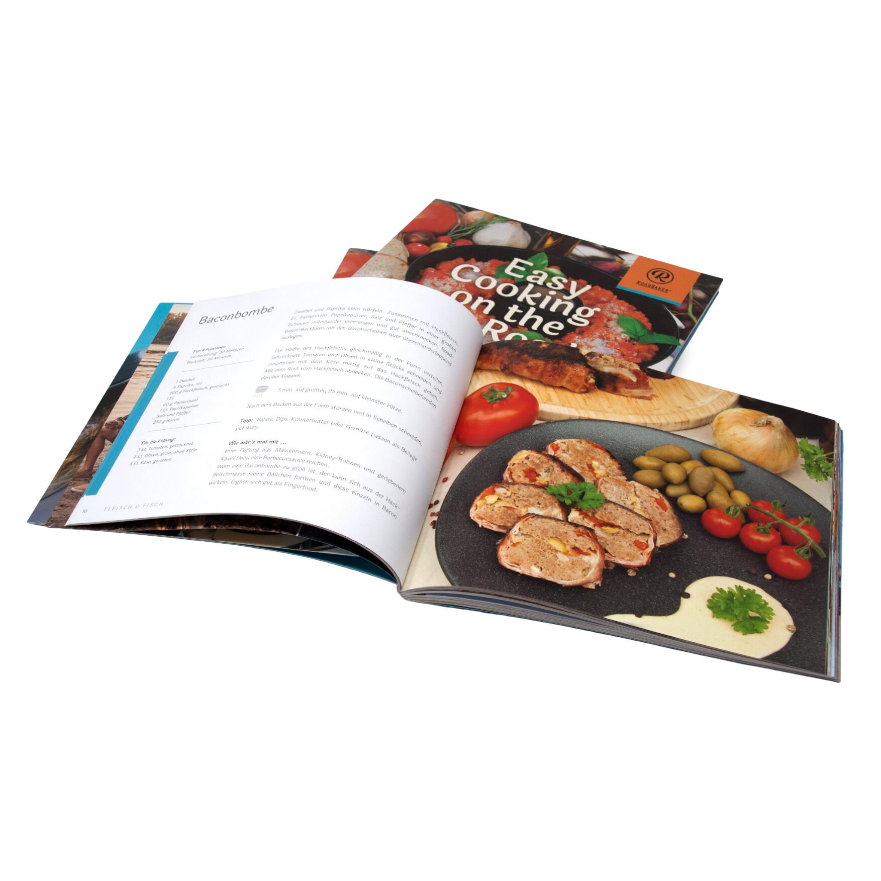 RoadBaker Książka kucharska Łatwe gotowanie w drodze (niemiecki)