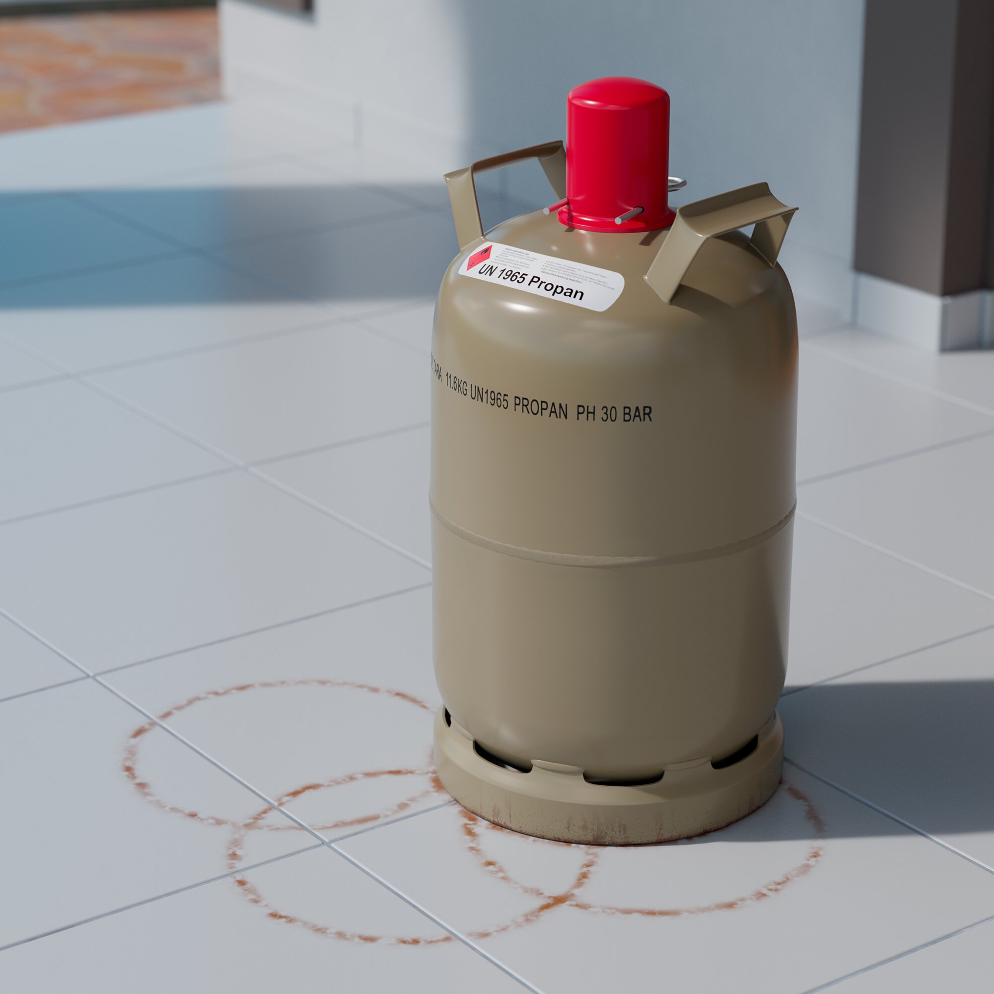  Pierścień ochronny Ringman na butle gazowe 11 kg