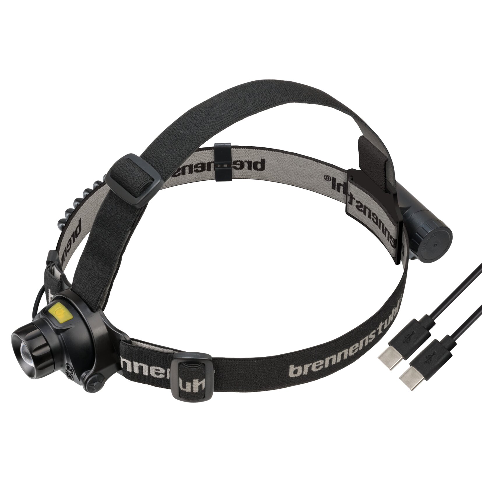 Brennenstuhl Latarka czołowa LuxPremium z USB-C