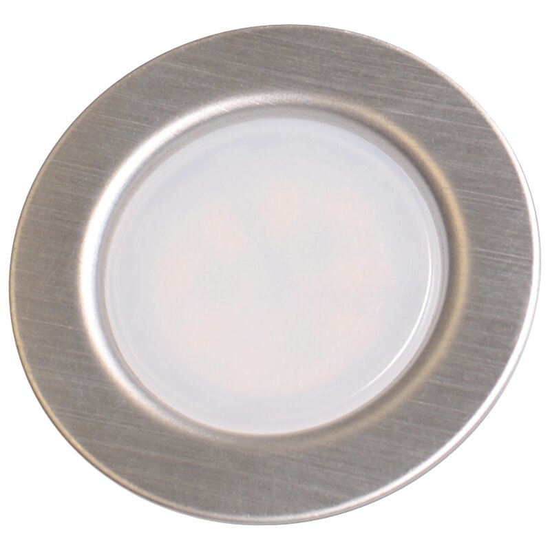Frilight Reflektor wpuszczany Vega 48, 9 SMD, chrom matowy