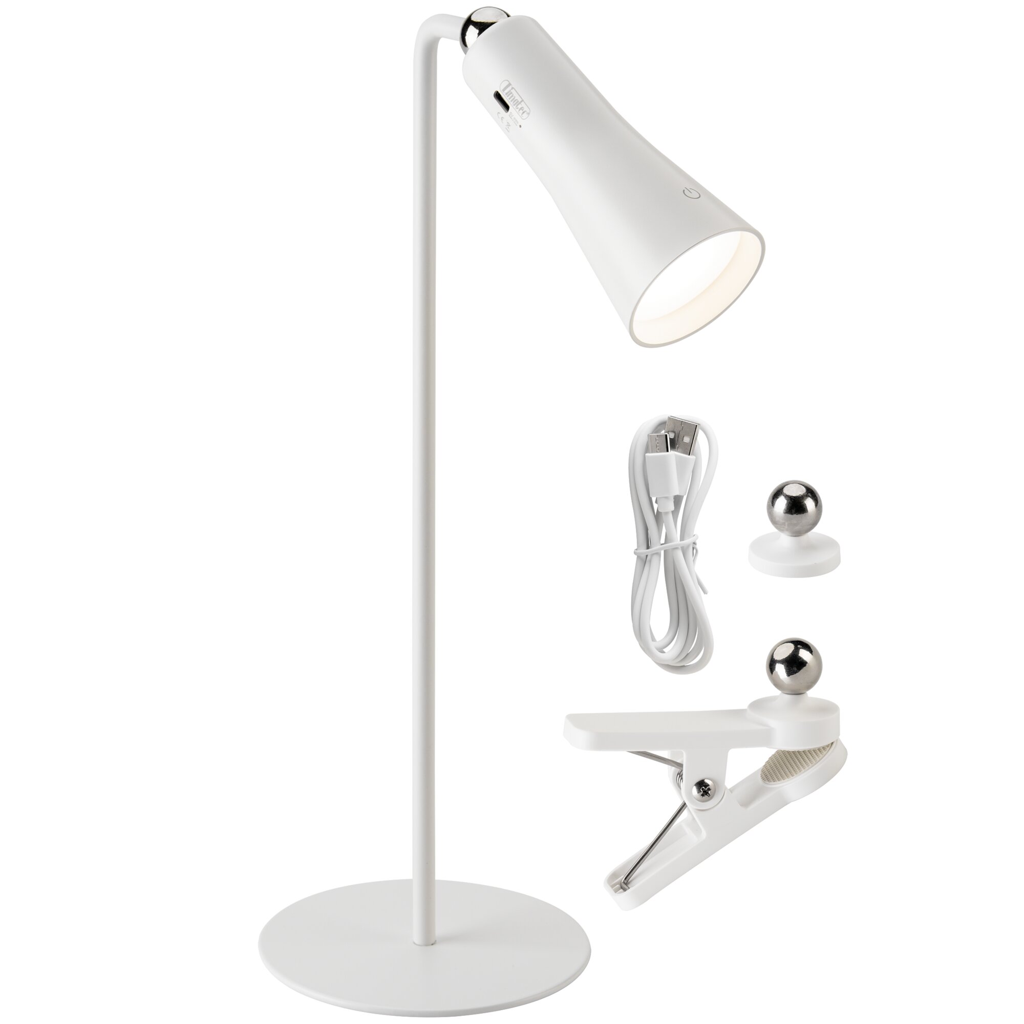 Dimatec Latarka/lampa stojąca, biała