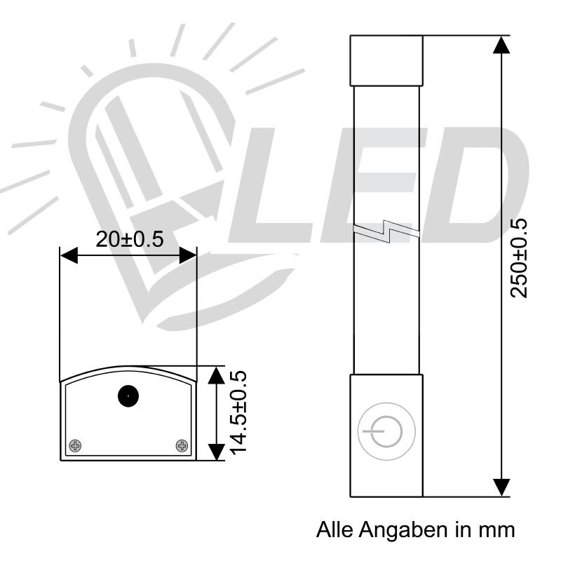 GreenPower LED Listwa świetlna, 25 cm
