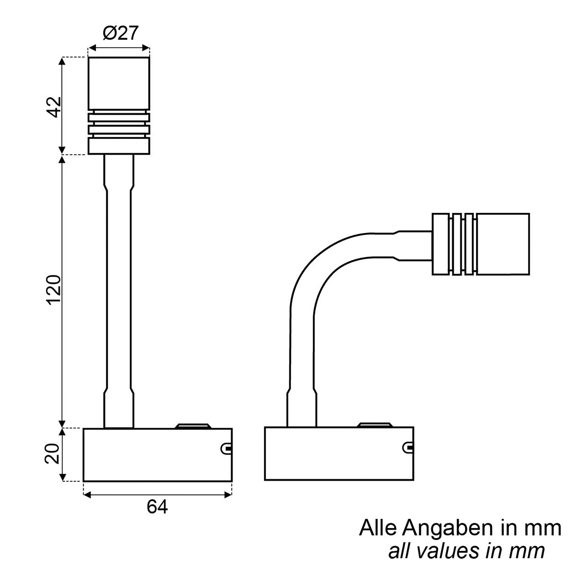 David Leuchten Lampa na gęsiej szyi