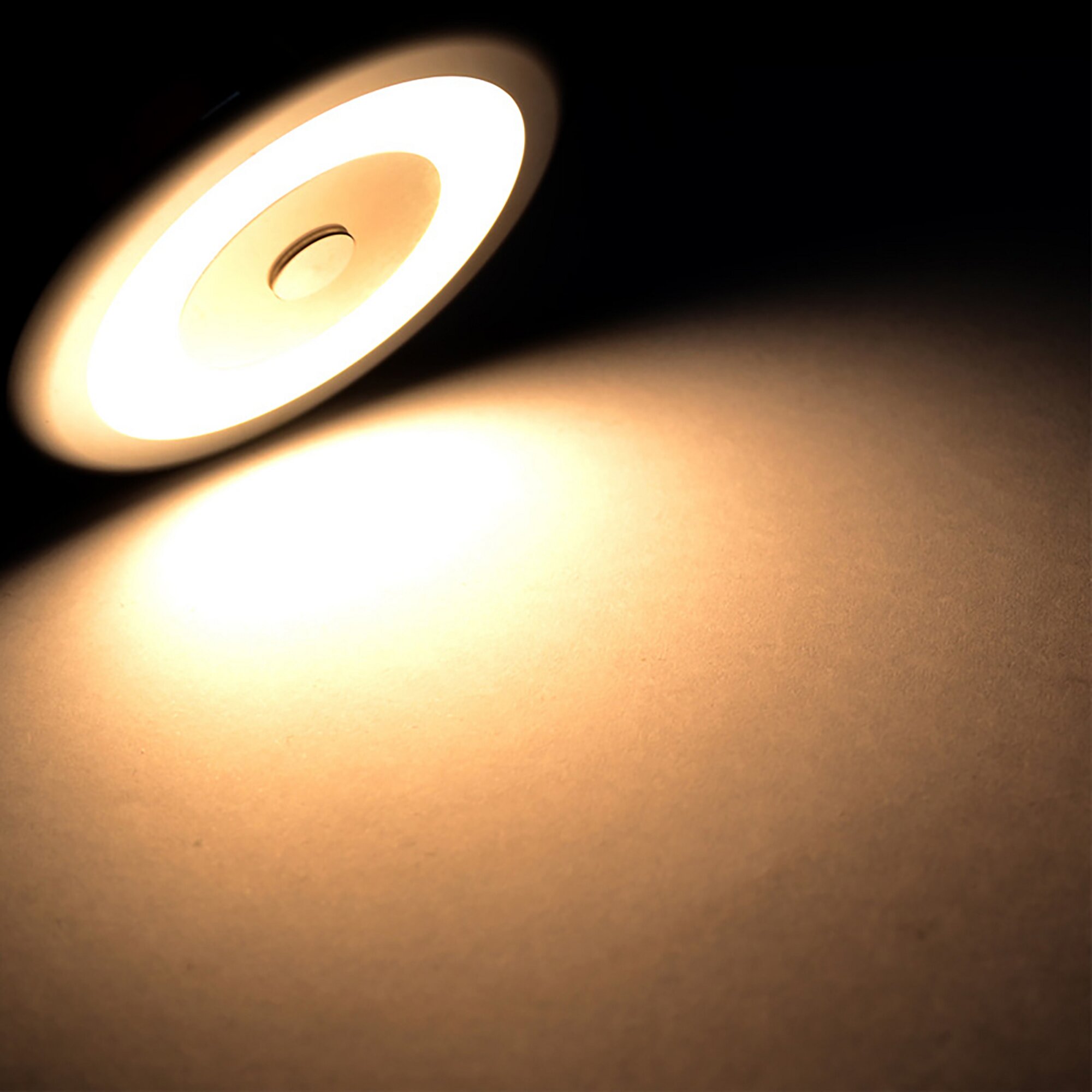 David Leuchten Lampa natynkowa ze ściemniaczem, 3 W, chrom, ø 70 mm
