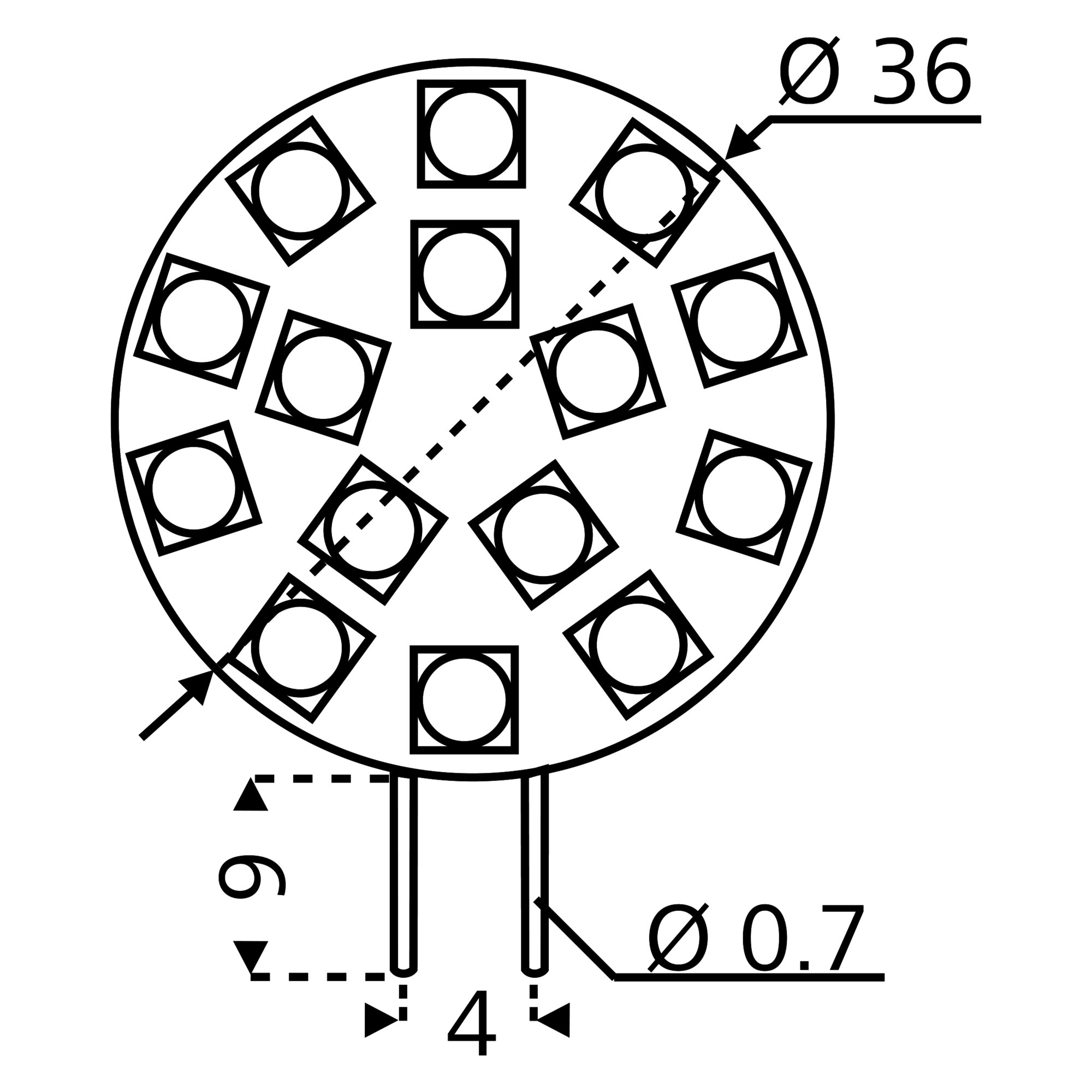 David Leuchten Moduły płaskie LED G4, 2,2 W