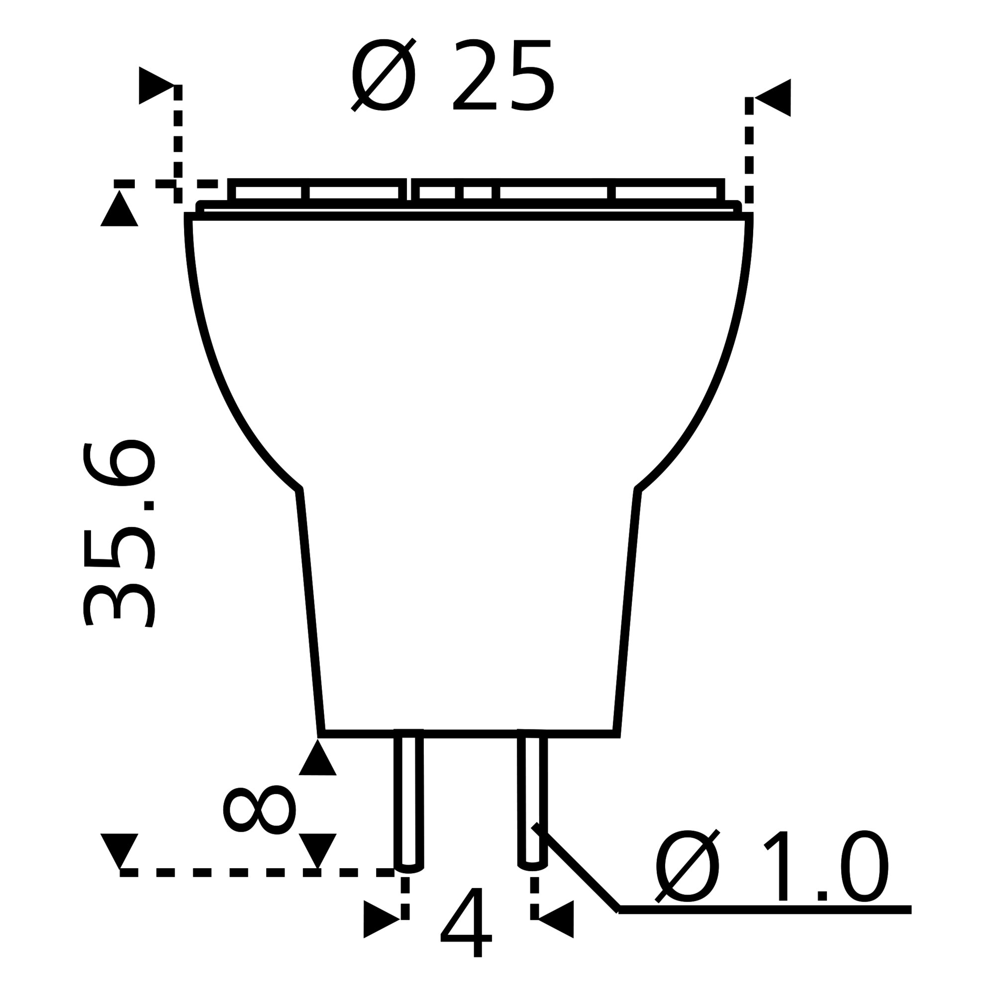 David Leuchten Diody LED GU4
