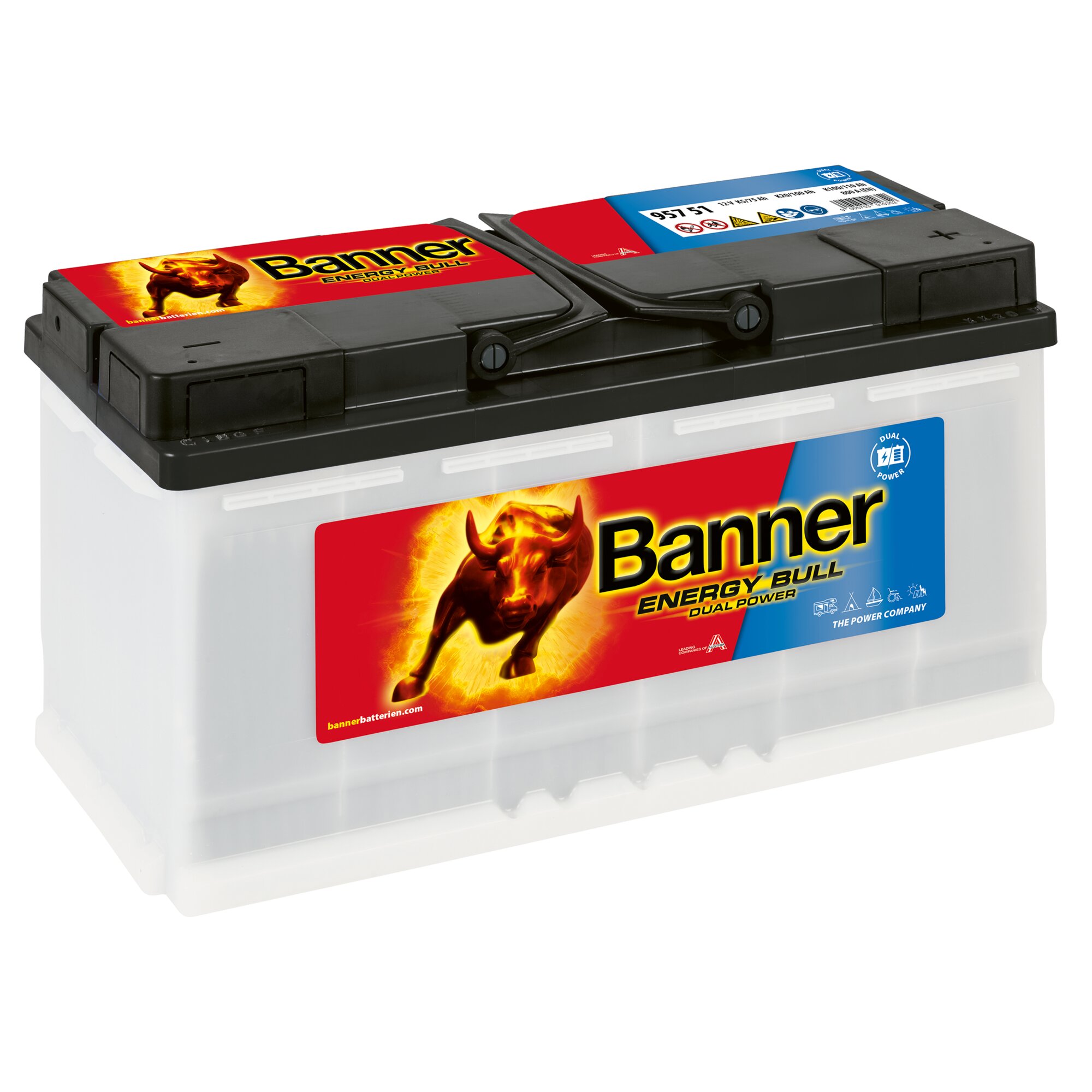 Banner Zasilanie Akumulator Energia Bull 100 Ah