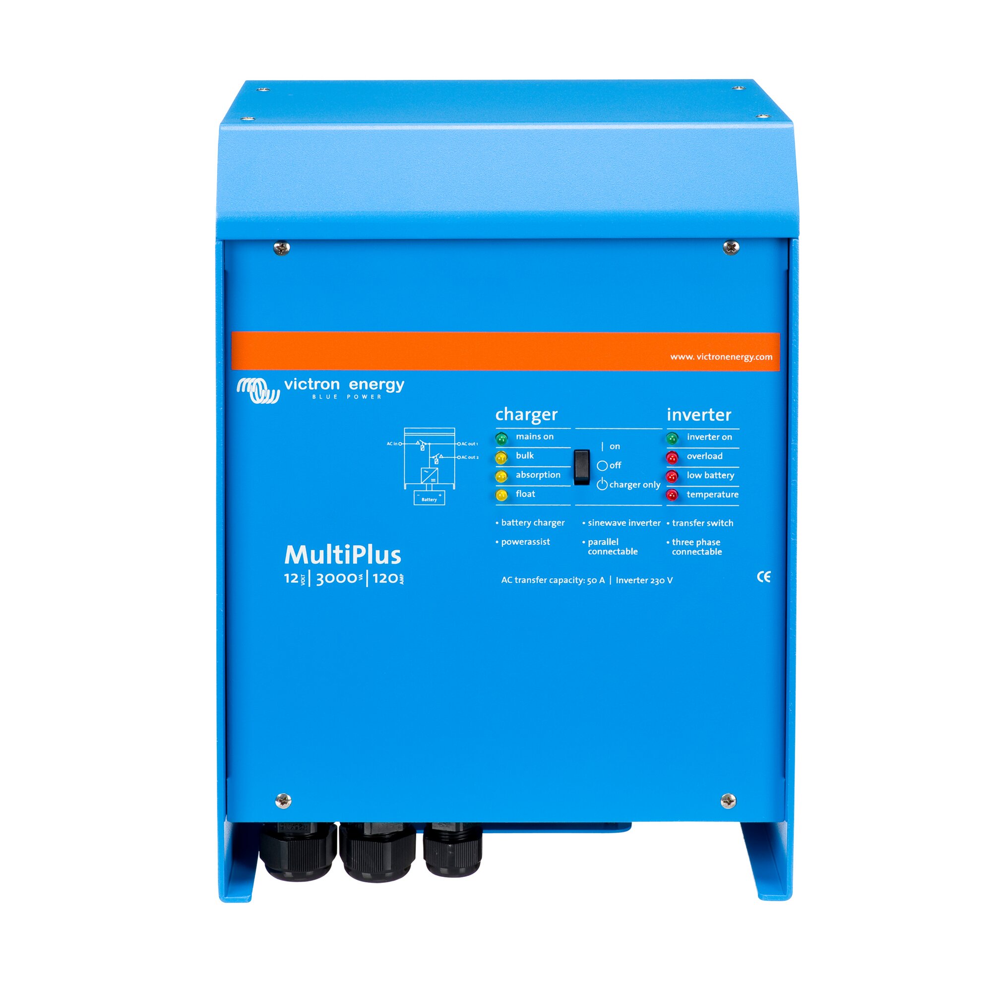 Victron Falownik MultiPlus 12/3000/120-50, 3000 W