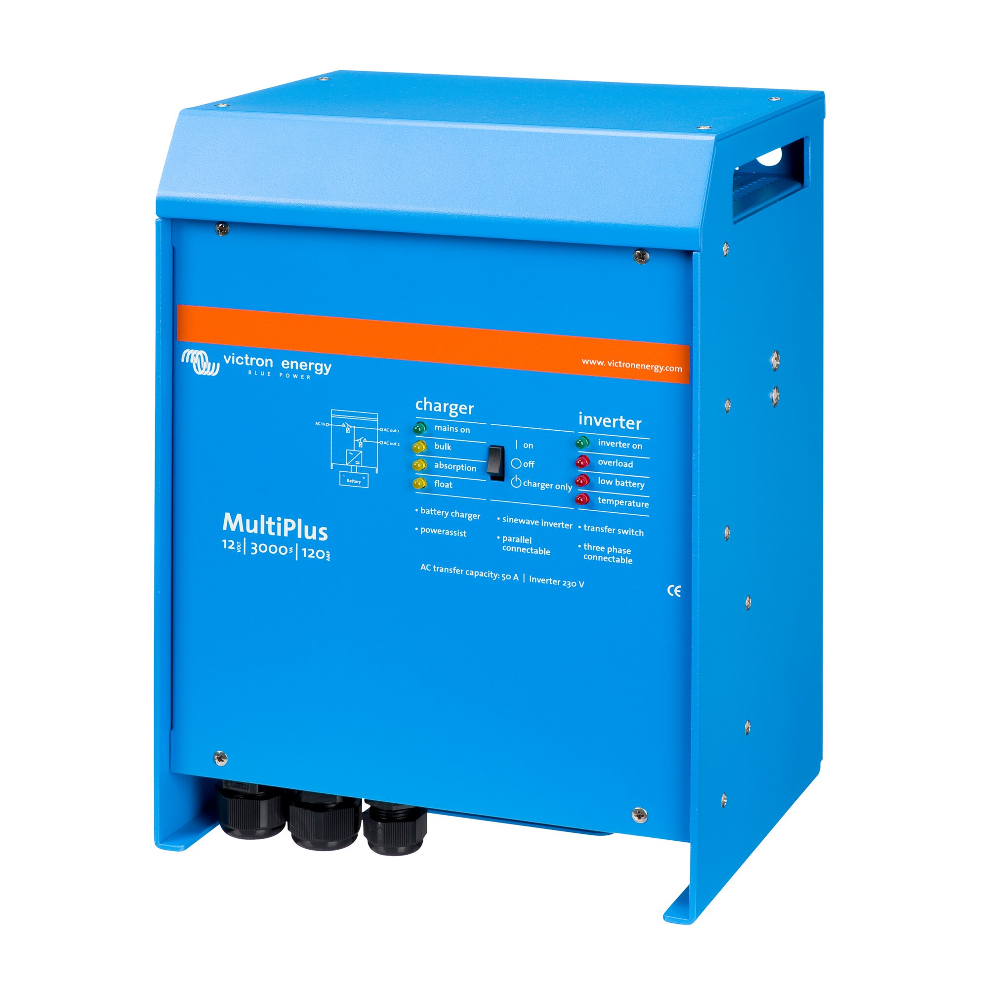Victron Falownik MultiPlus 12/3000/120-50, 3000 W