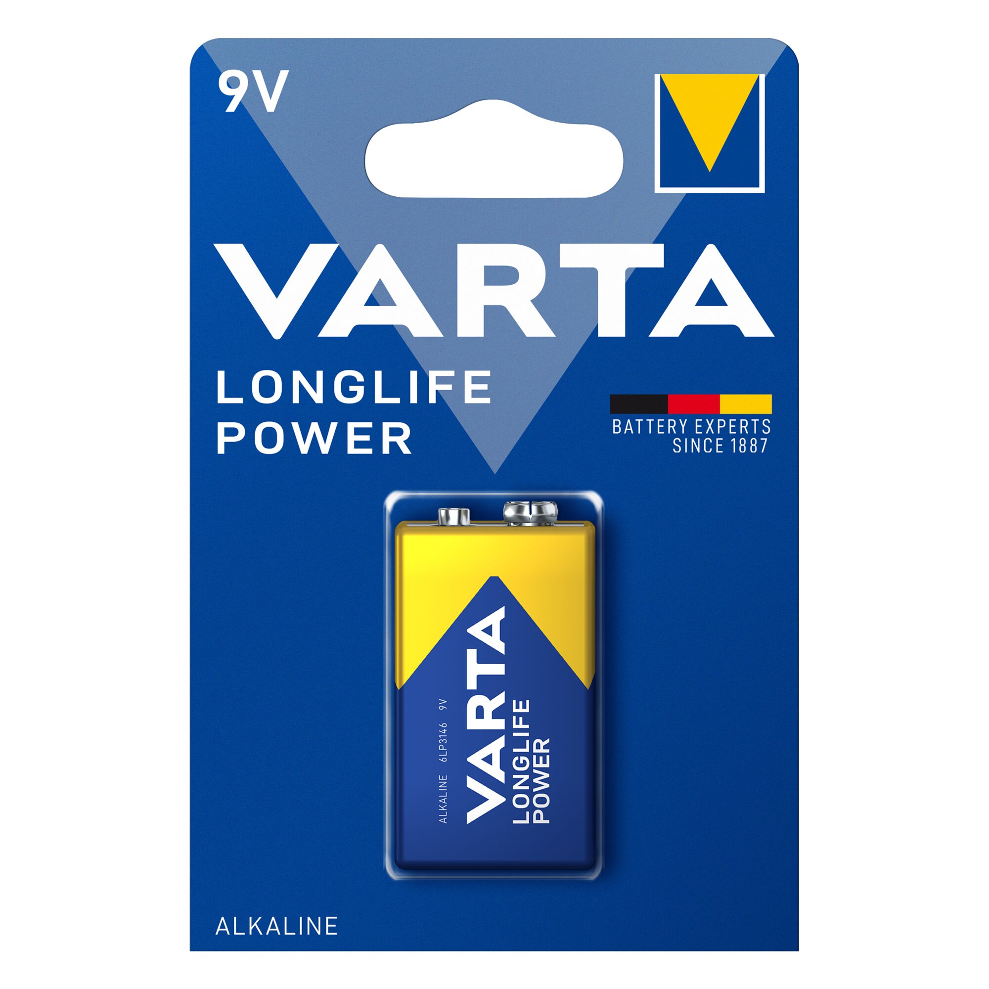 VARTA Bateria Longlife Power 9V BL1