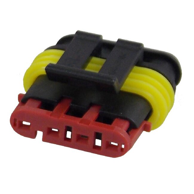 AMP-Superseal Obudowa gniazda Superseal, 4