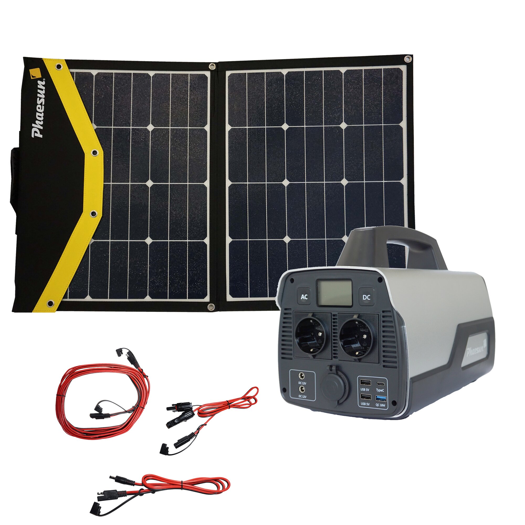 Phaesun Zasilacz Zestaw do wytwarzania energii Zasilacz, 90 Wp