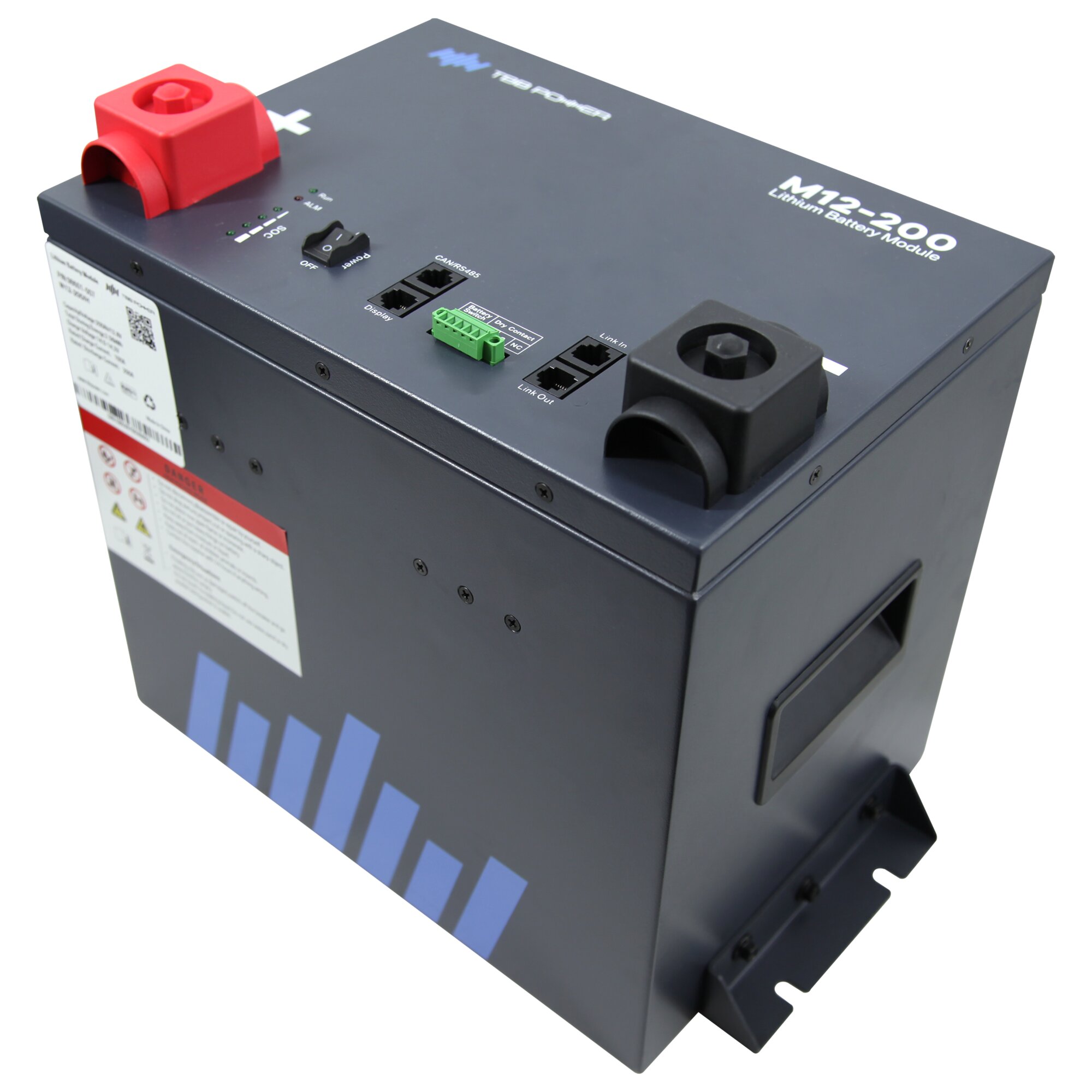 TBB Power Baterie litowe M12/H z elementem grzejnym, 210 Ah