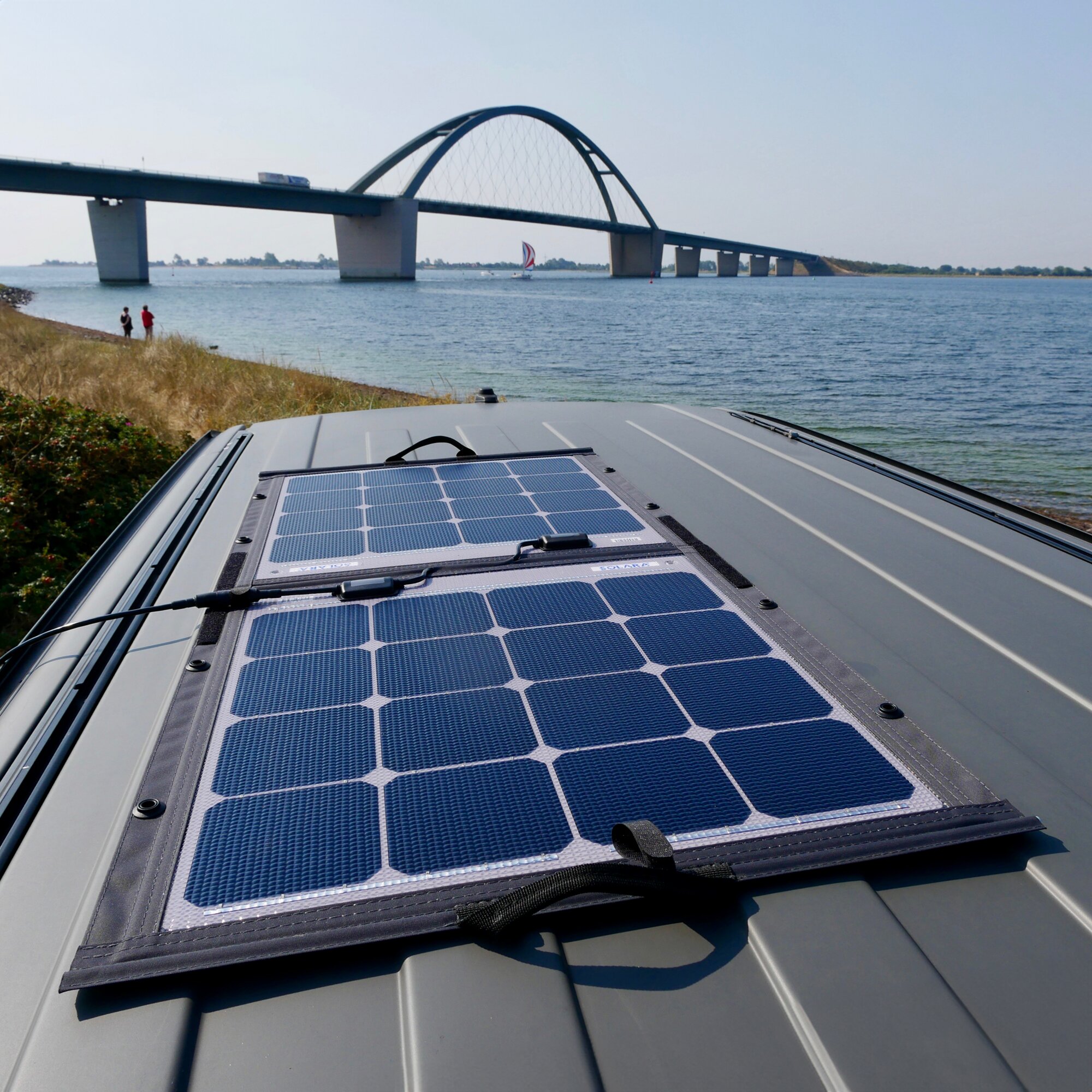 Solara Składany panel słoneczny Power Mobil 120 Wp