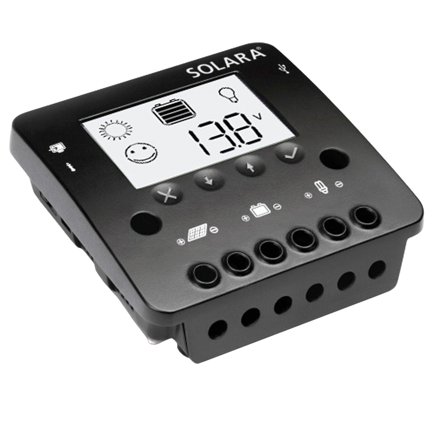 Solara Kontroler ładowania SR 180 LCD