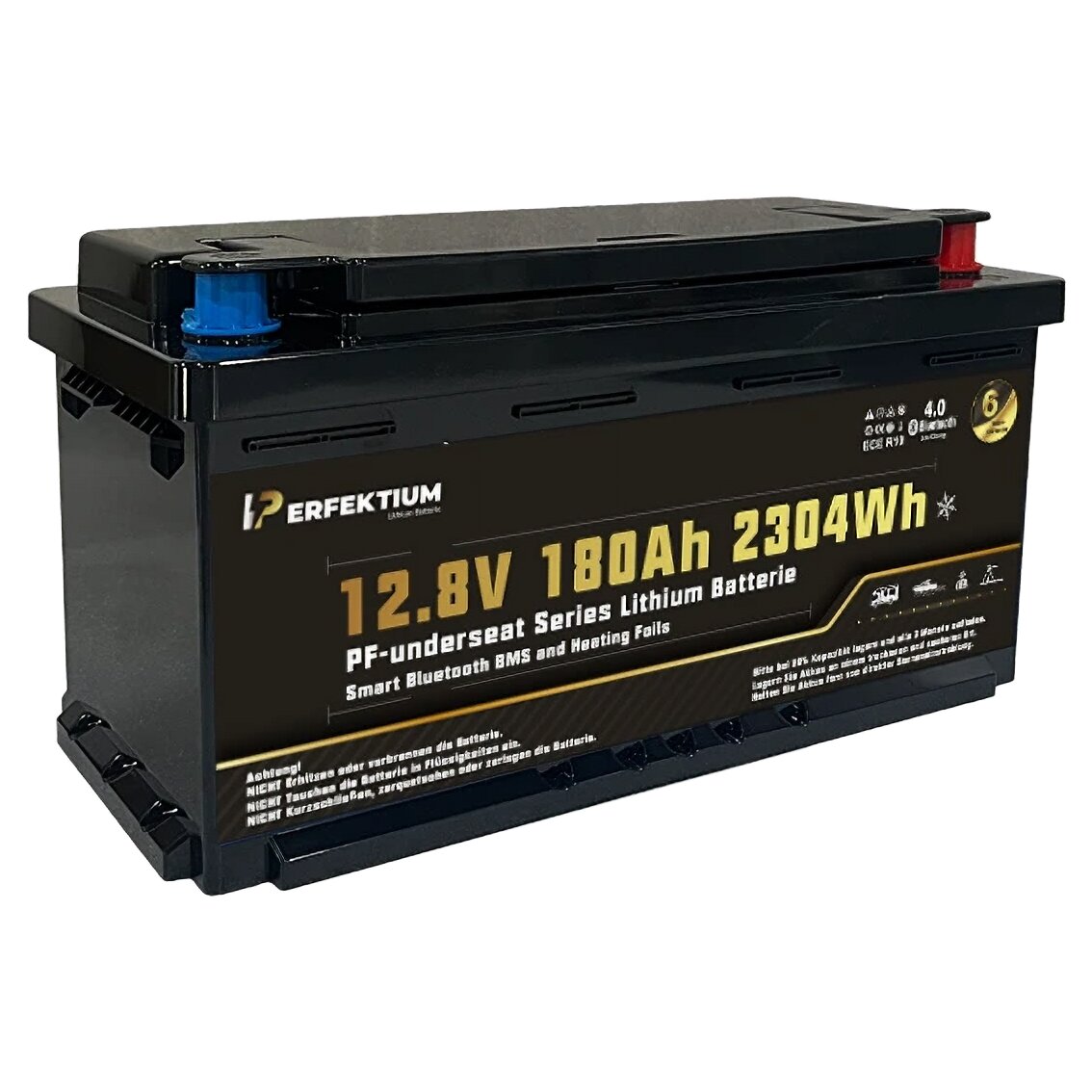 Perfektium Bateria litowa PF- Underseat-12 z elementem grzejnym, 180 Ah