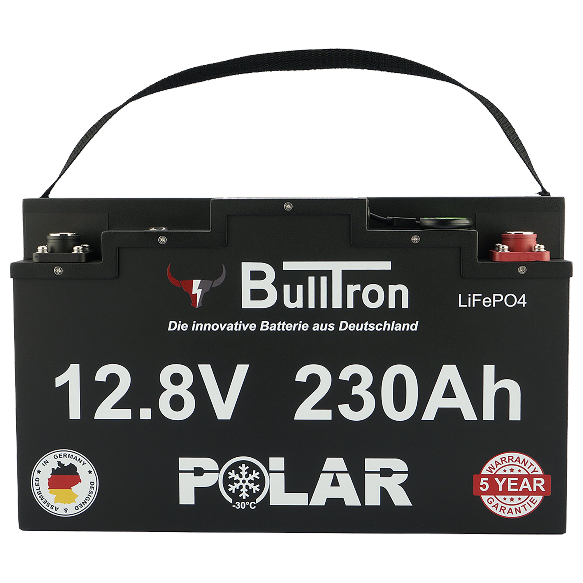 BullTron Bateria litowa polarna, 230 Ah