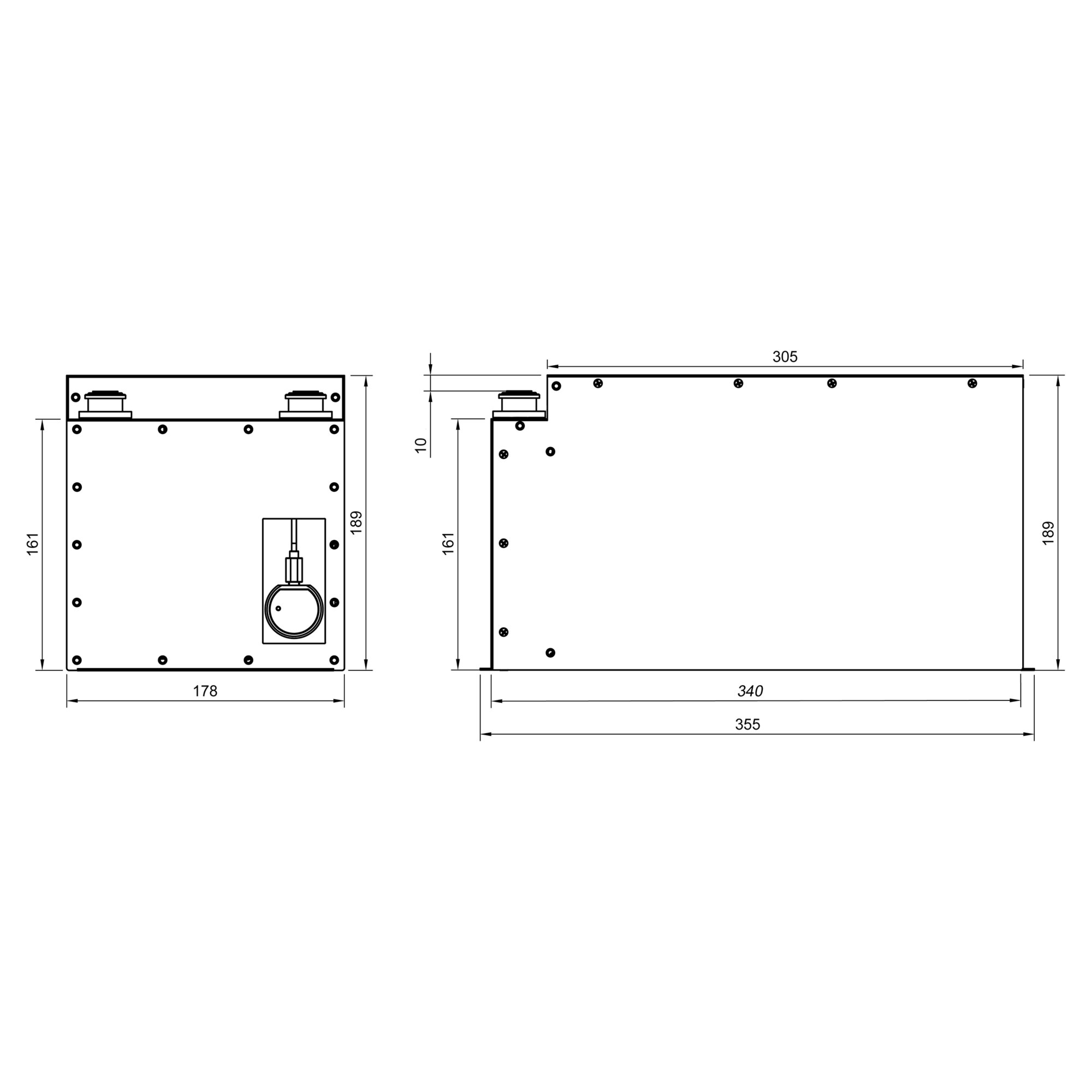 BullTron Bateria litowa polarna, 270 Ah
