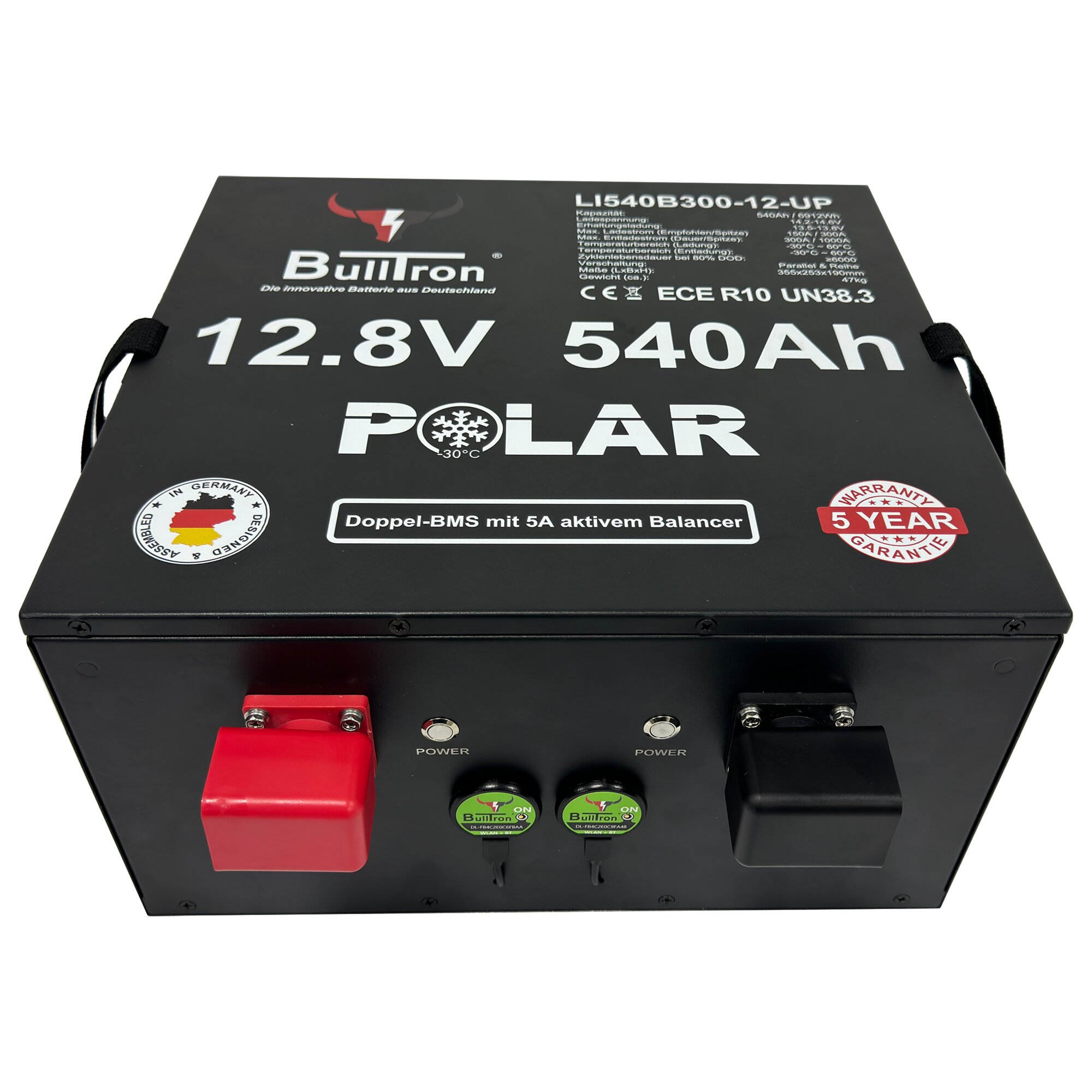 BullTron Bateria litowa polarna, 540 Ah