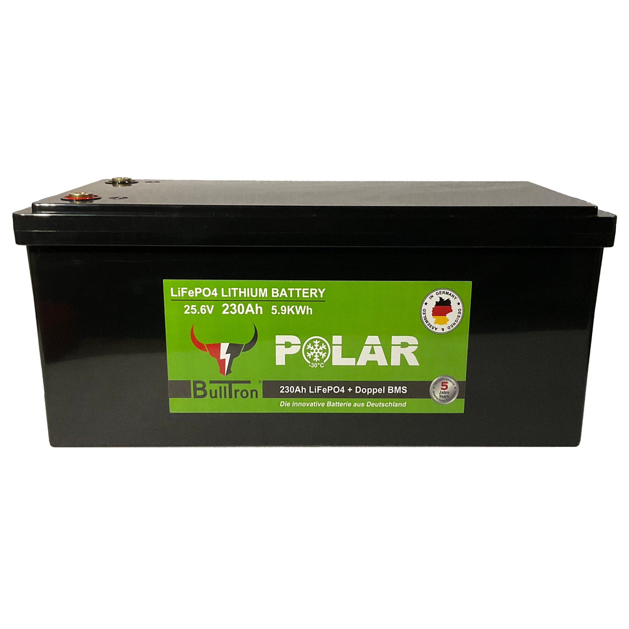 BullTron Bateria litowa polarna 25,6 V/230 Ah