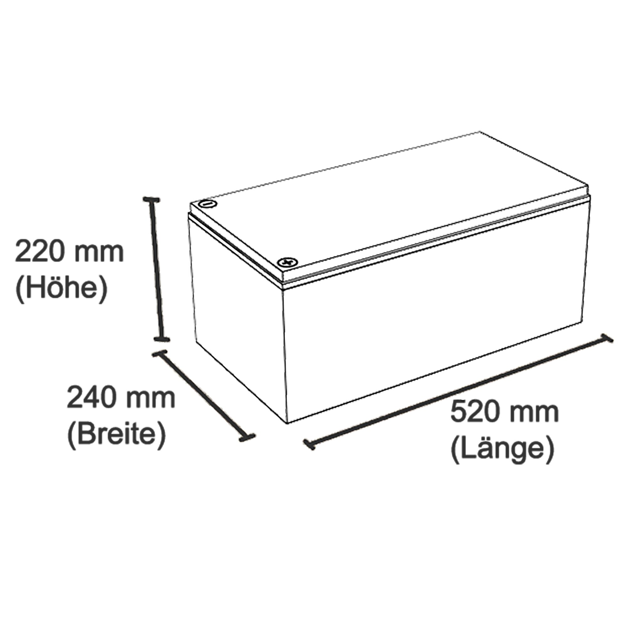 BullTron Bateria litowa polarna 25,6 V/230 Ah