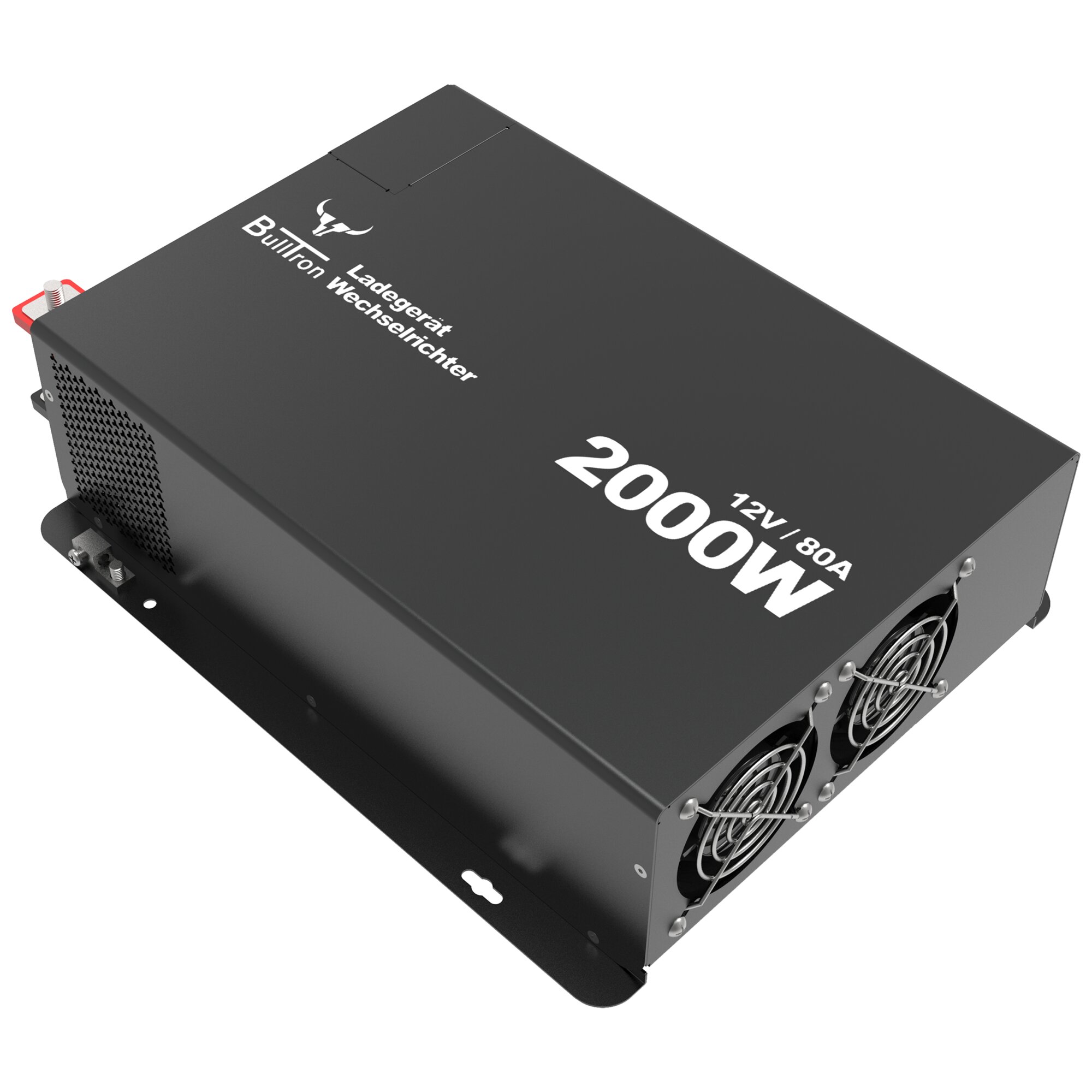 BullTron Falownik 2000 W z ładowarką 80 A i wyświetlaczem