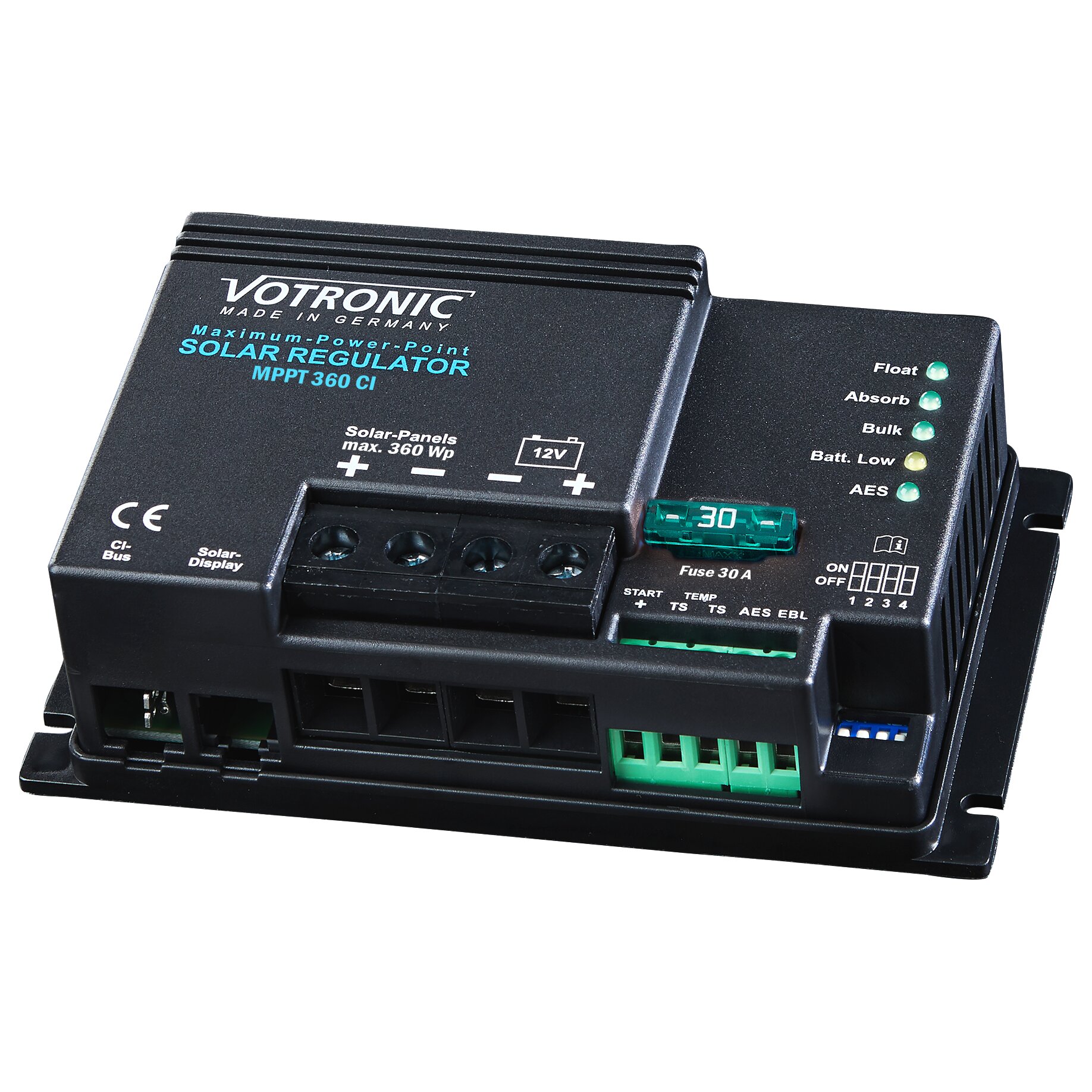 VOTRONIC Kontroler ładowania słonecznego MPPT 360 CI