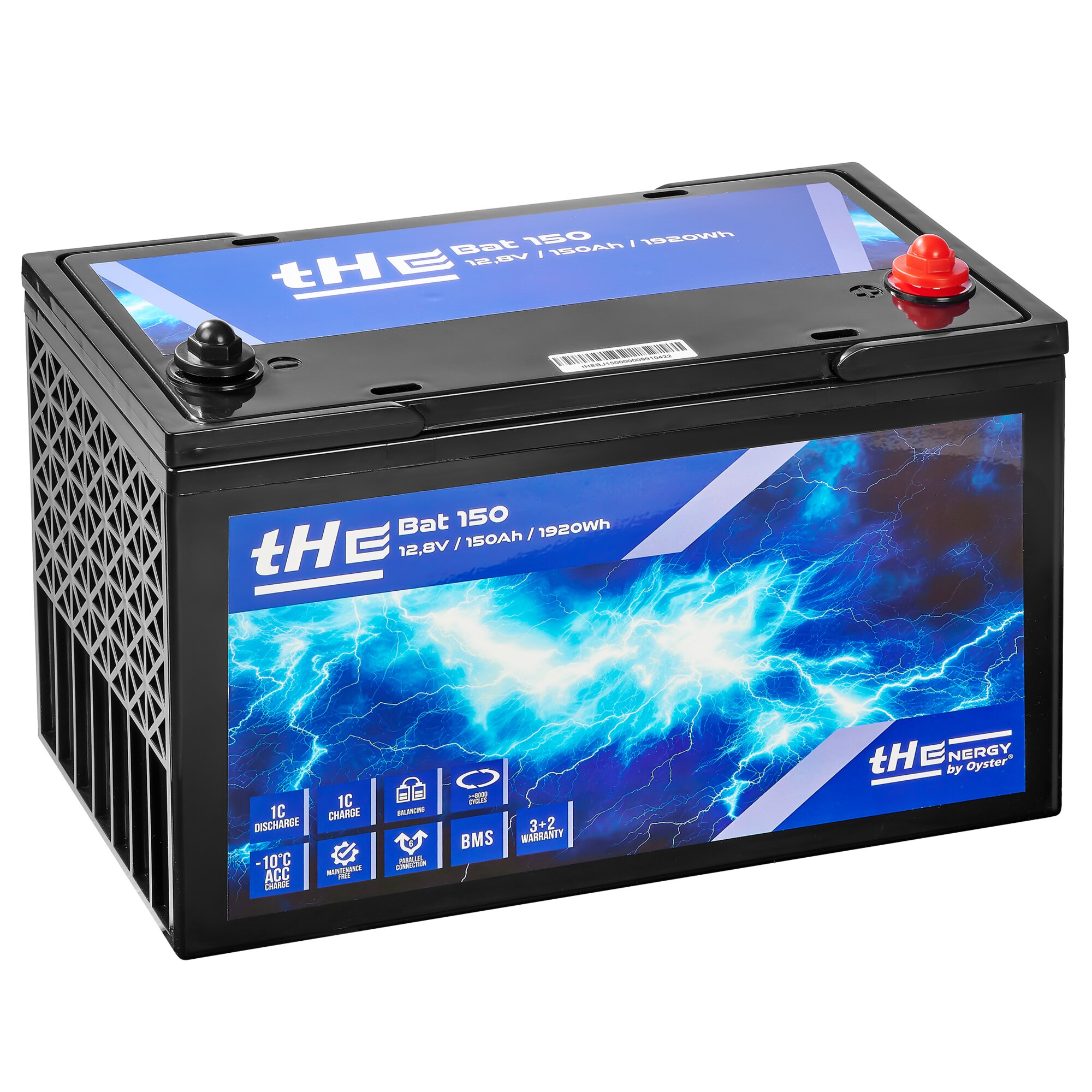 ten Haaft Bateria litowa LiFePO4 tHE Bat 150, 12,8 V, 150 Ah