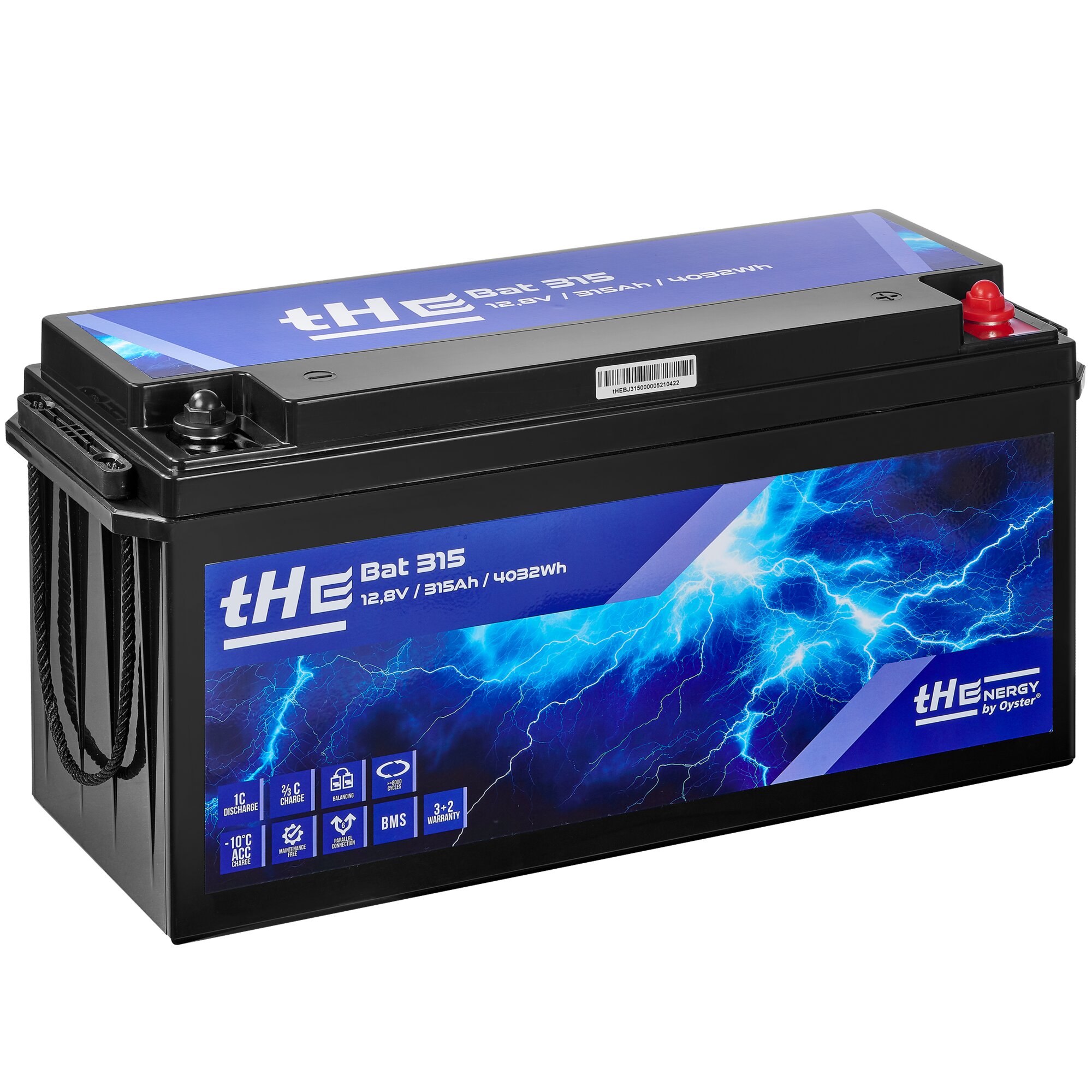 ten Haaft Bateria litowa LiFePO4 tHE Bat 315, 12,8 V, 315 Ah