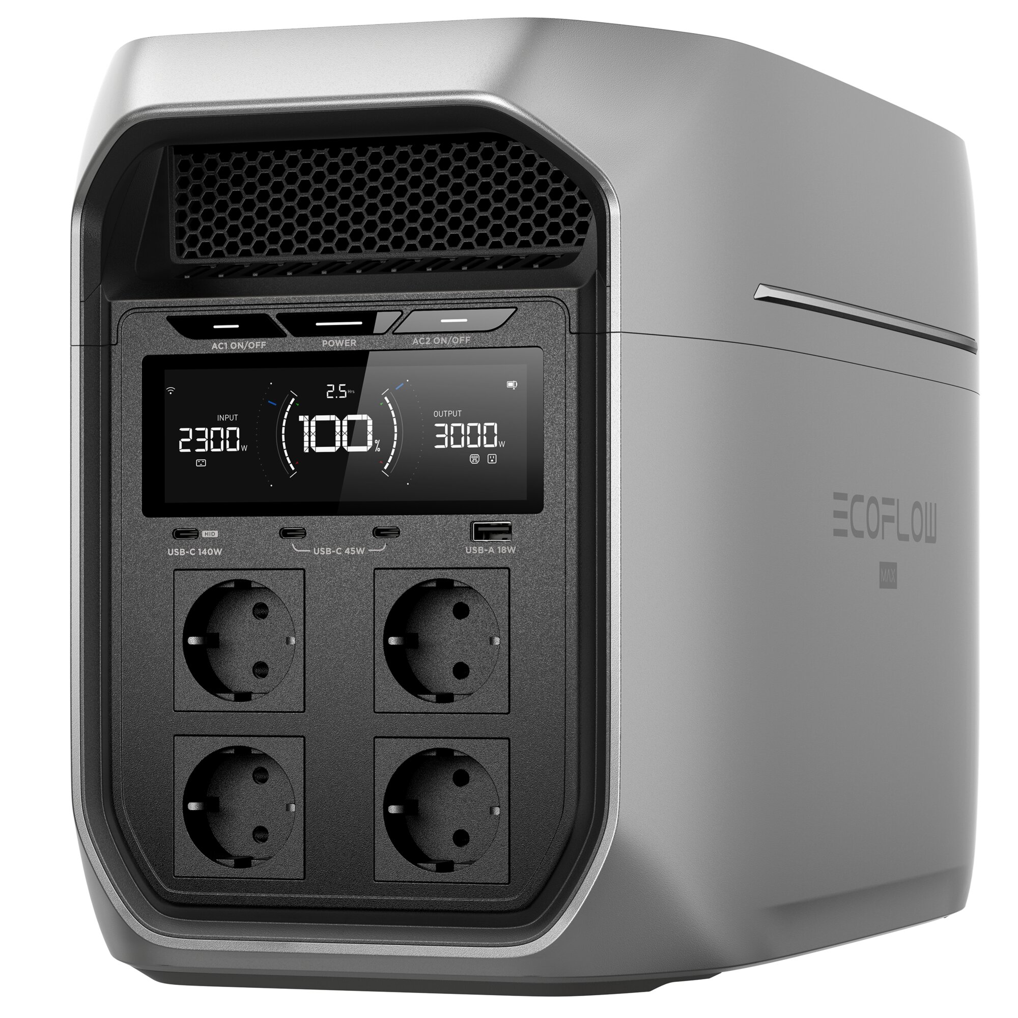 EcoFlow Powerstation DELTA 3 Max Plus Moc ciągła 3000 W