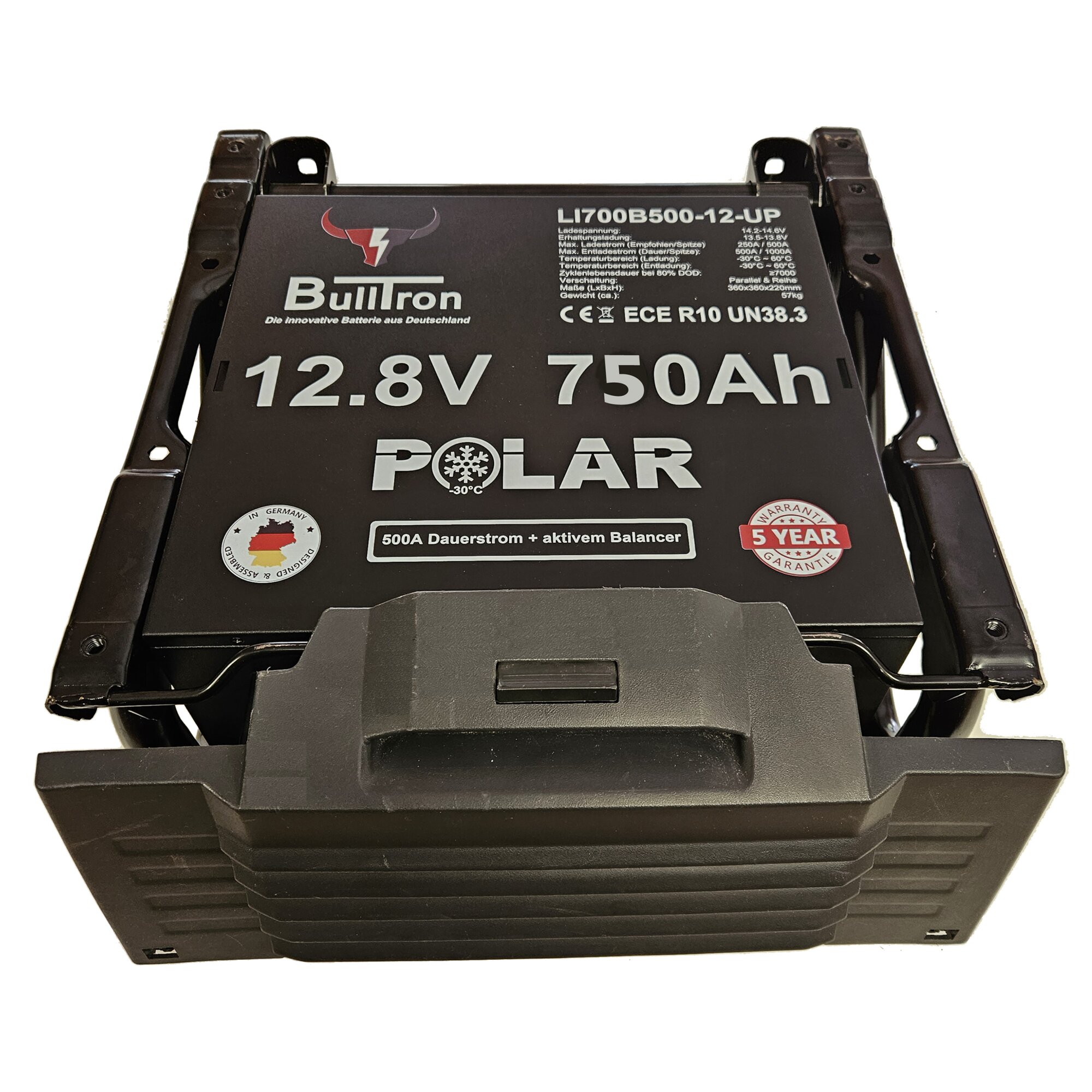 BullTron Bateria litowa Polarny akumulator pod siedzeniem 700 Ah