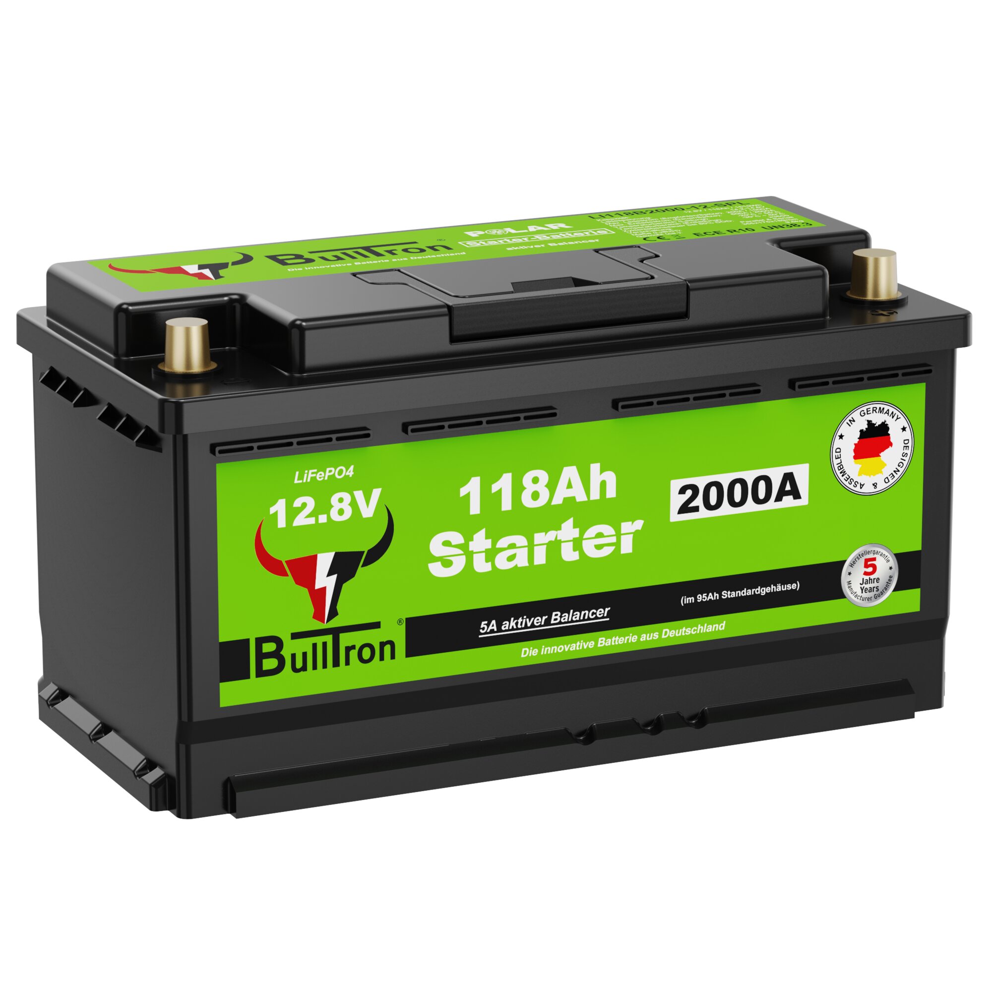 BullTron Litowy akumulator rozruchowy 118 Ah, L5