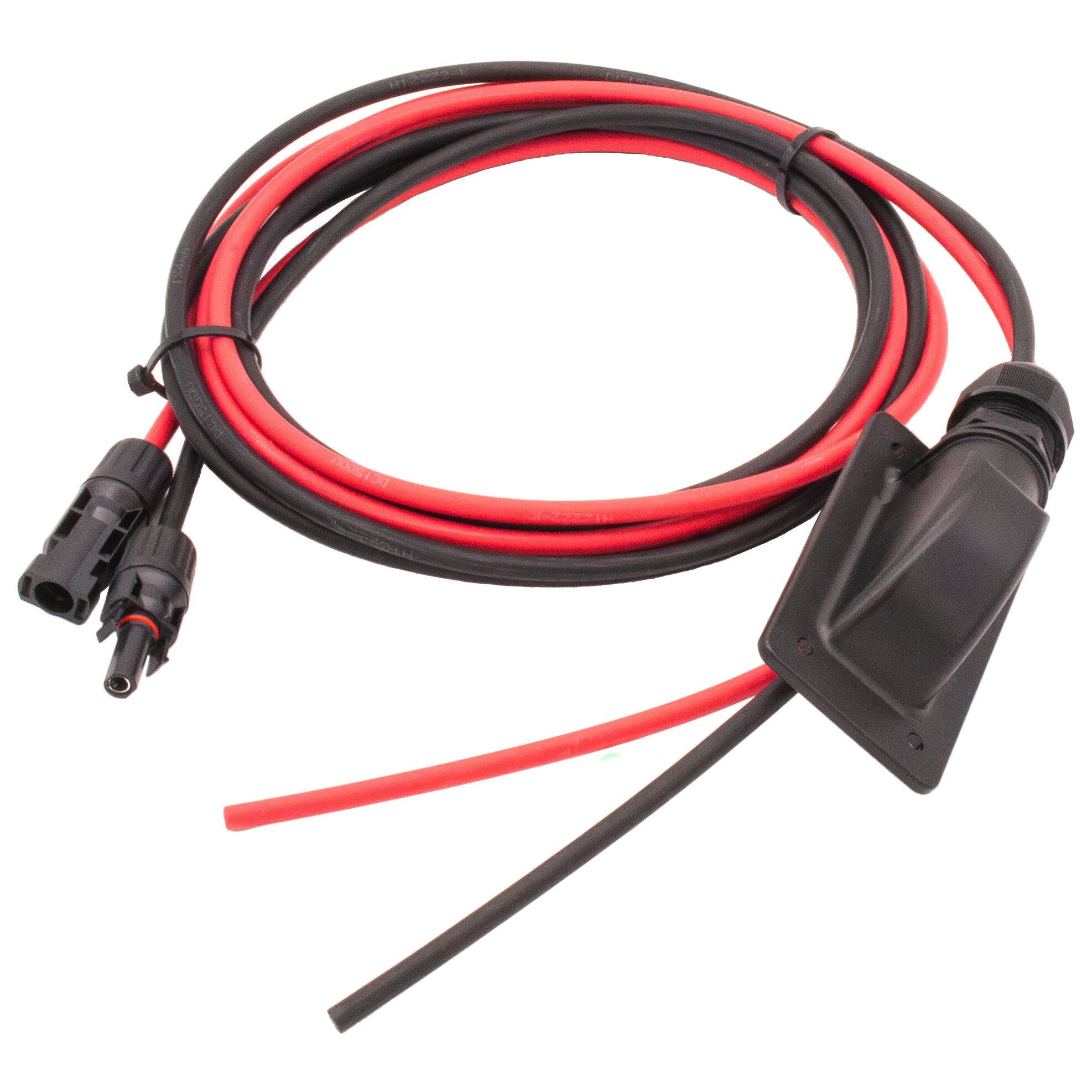 ten Haaft Prowadzenie kabli dachowych Sunsolid w tym. Kabel połączeniowy z wtyczką MC4