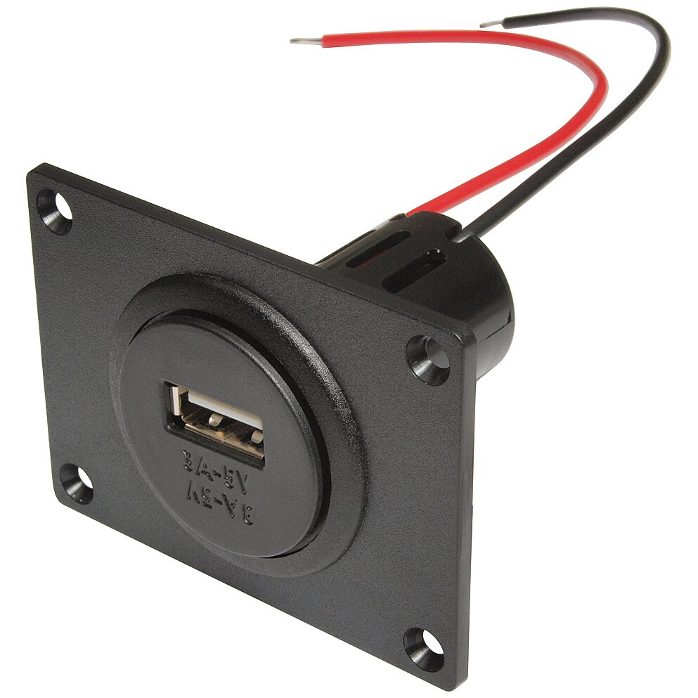 Pro Car Wbudowane gniazdo zasilania USB, USB-A