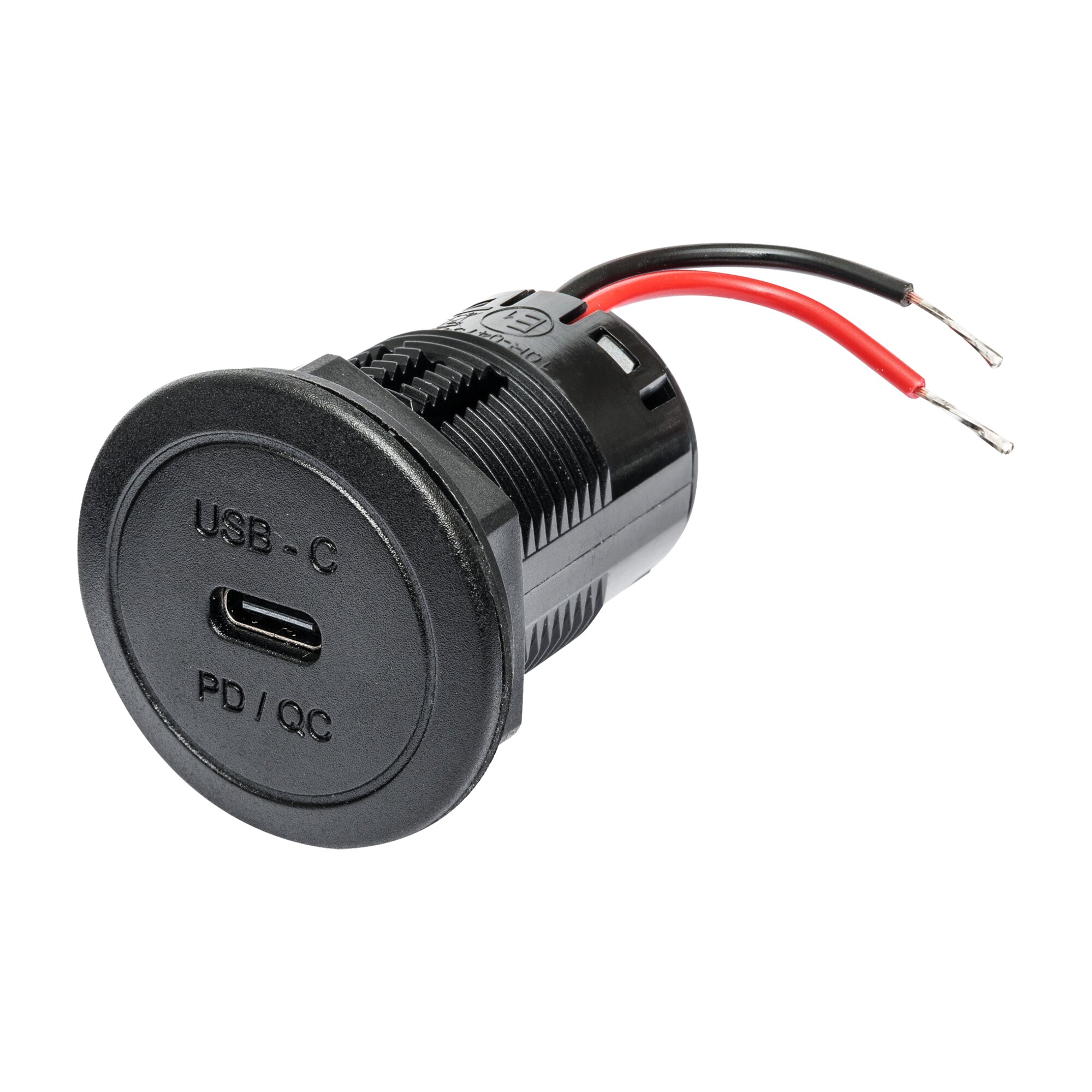 Pro Car Wpuszczane gniazdo zasilania USB-C, 60 W, bez płyty instalacyjnej