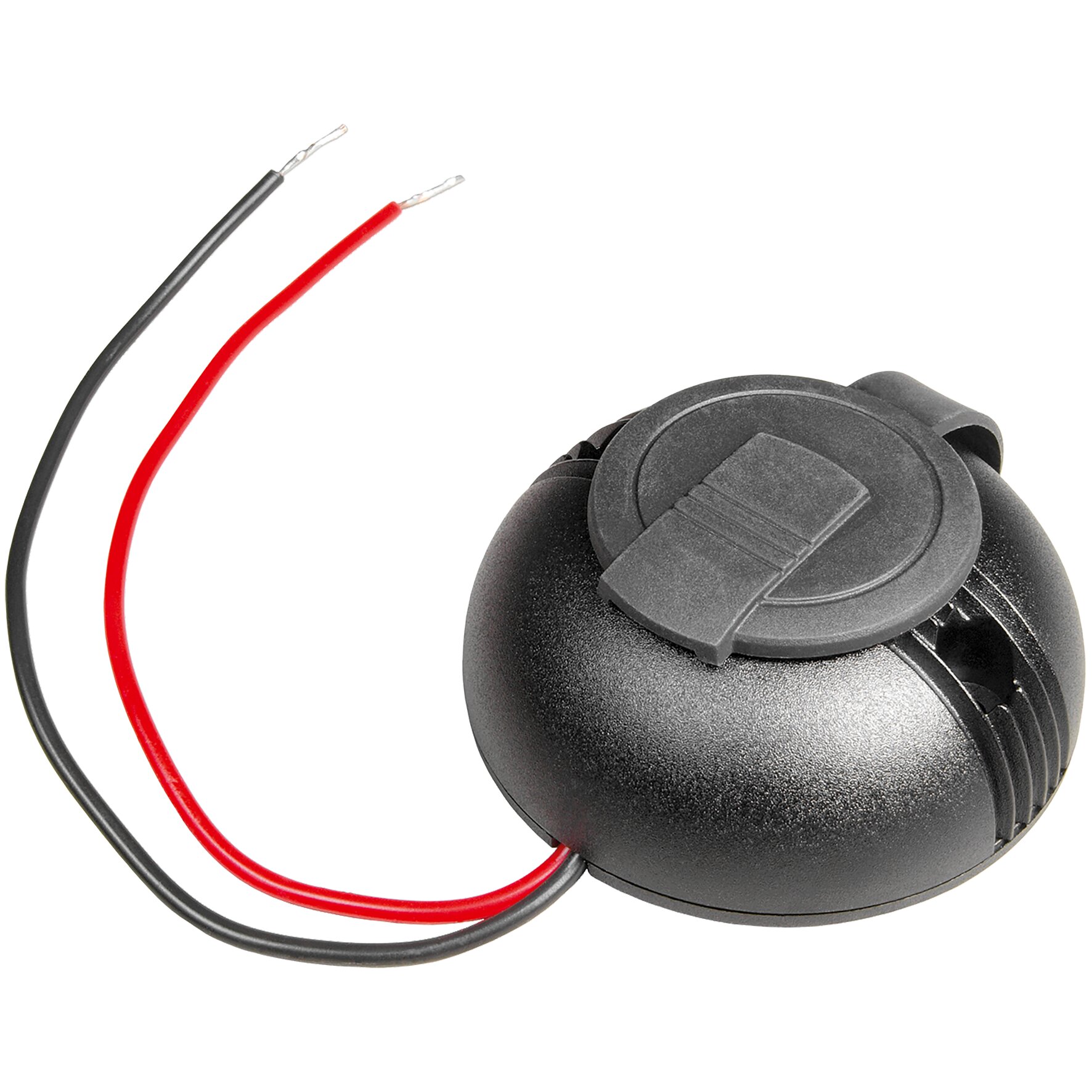 Pro Car Podwójne gniazdo natynkowe USB-C/USB-A okrągłe, z pokrywką