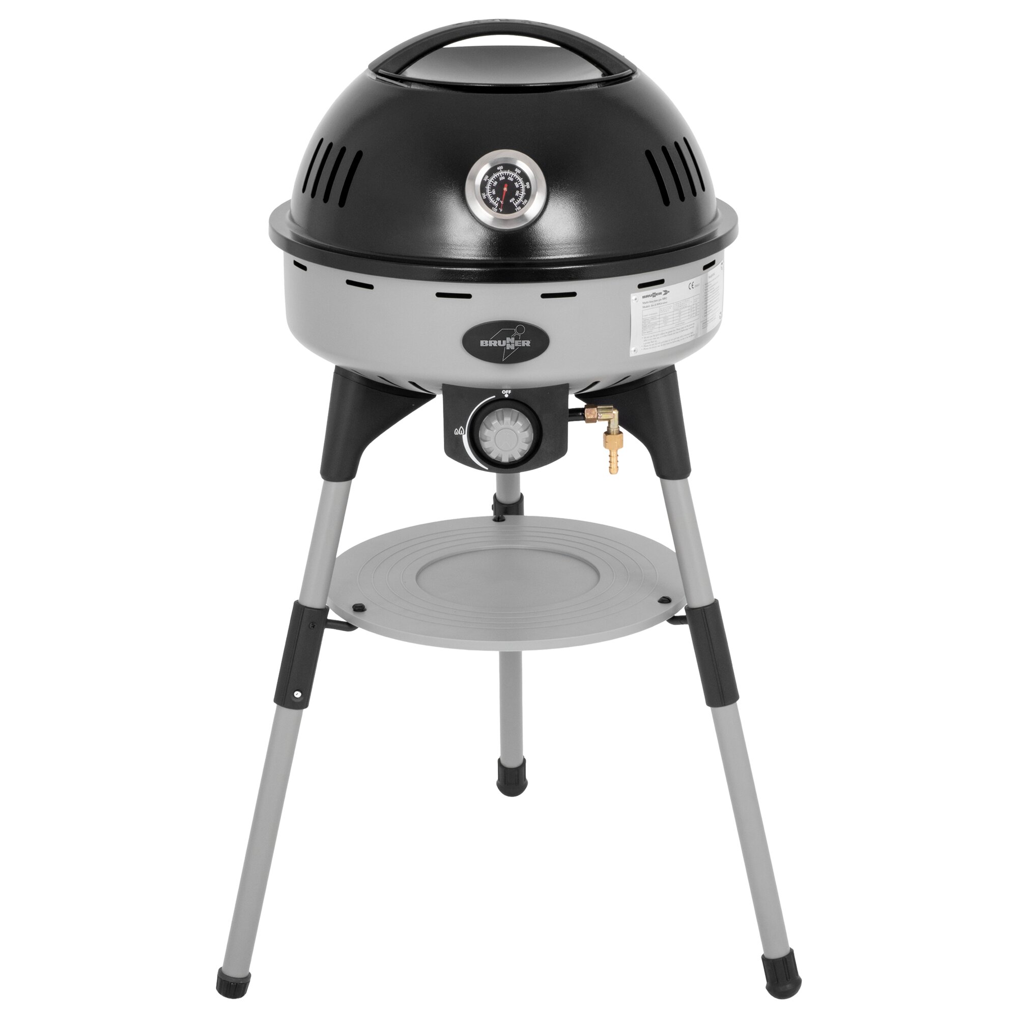 Brunner Grill gazowy BBQruiser HT Roundgrid, 30 mbar