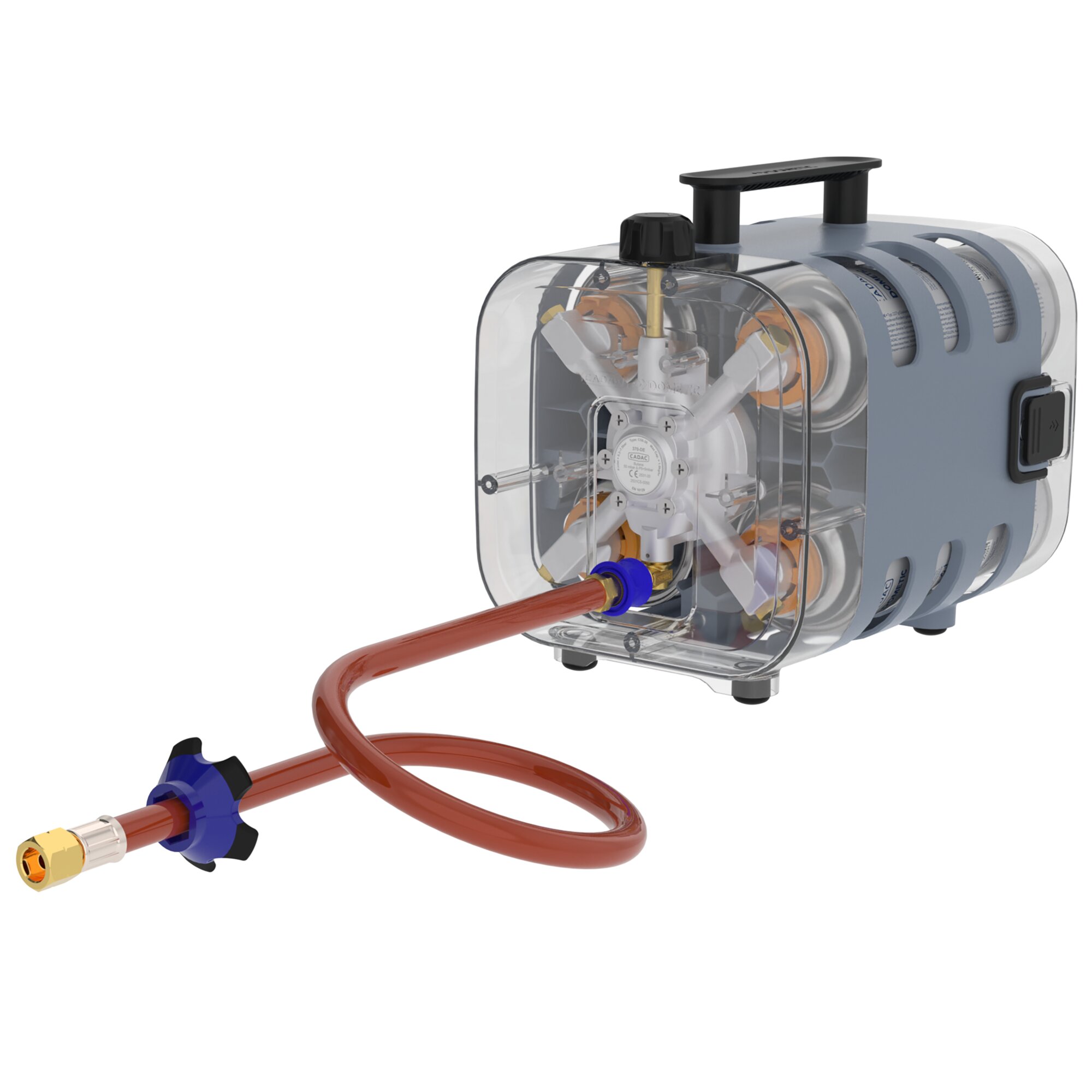 CADAC Gas Supply Quad Power Pak, 50 mbar
