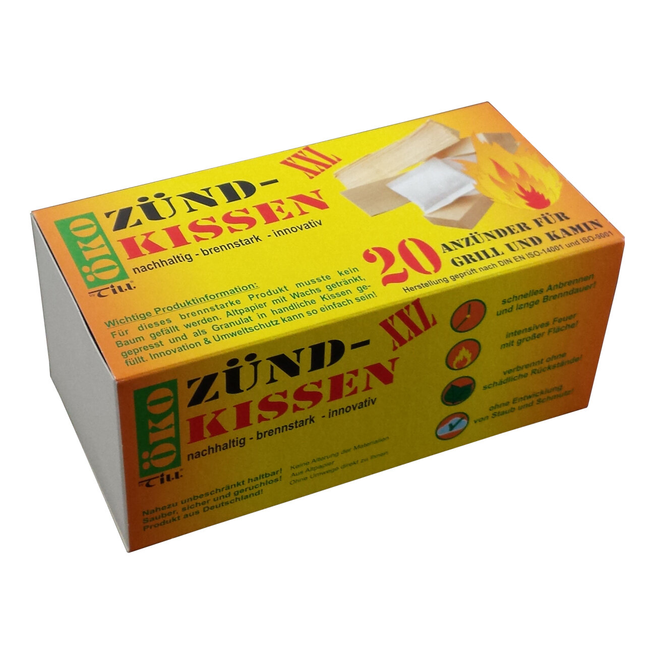 Till Ekologiczne klocki zapłonowe XXL