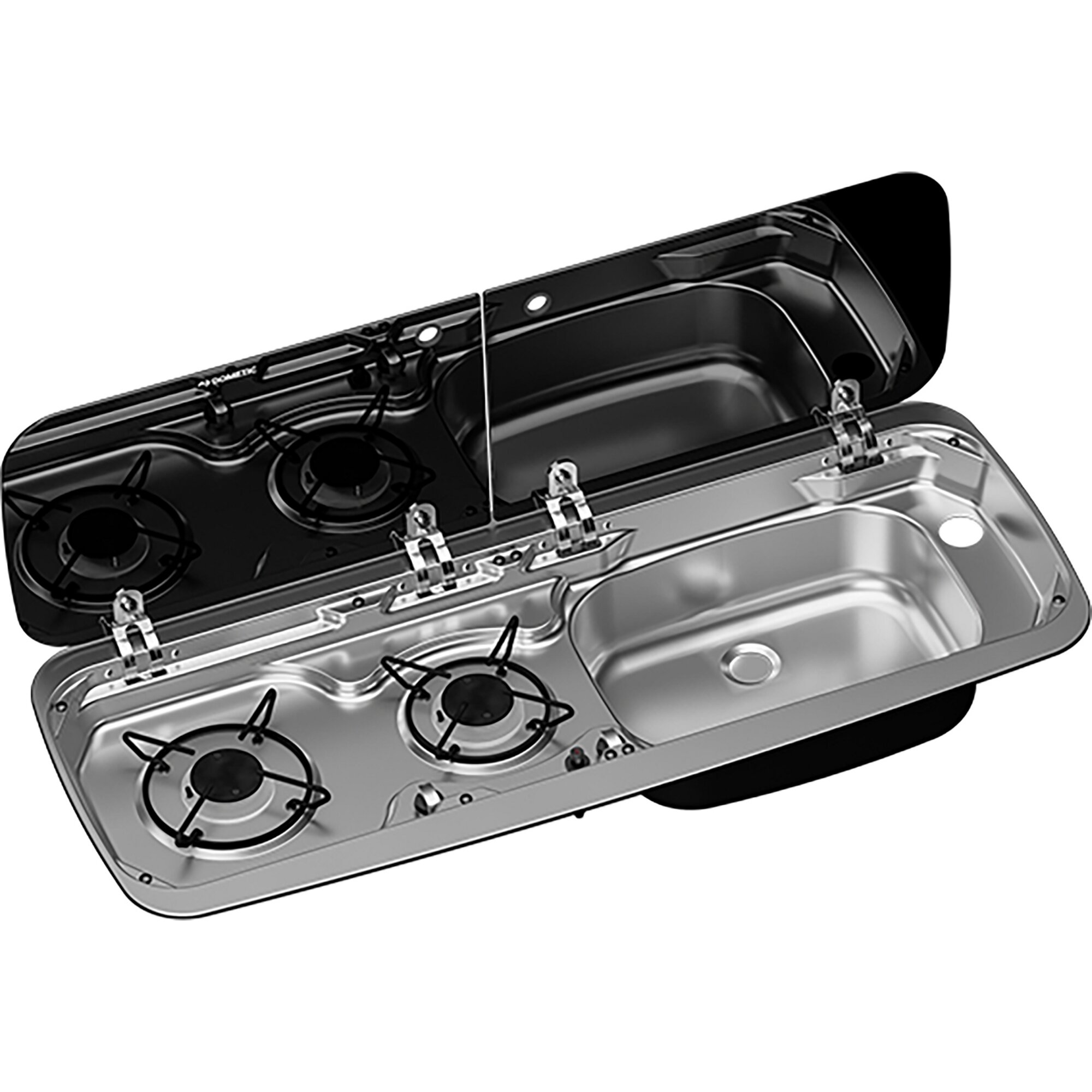 Dometic Zestaw płyta/zlew Dometic MO 9222R, zlew prawy