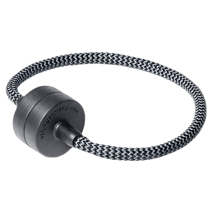 Sticky Stricky Przewód magnetyczny odblaskowy S, 20 cm czarny