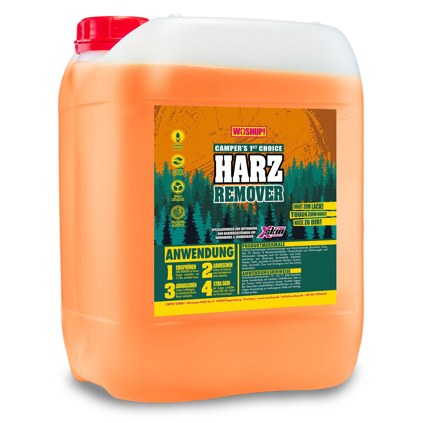 Woshup Harz Remover Zmywacz do żywicy, 10 l